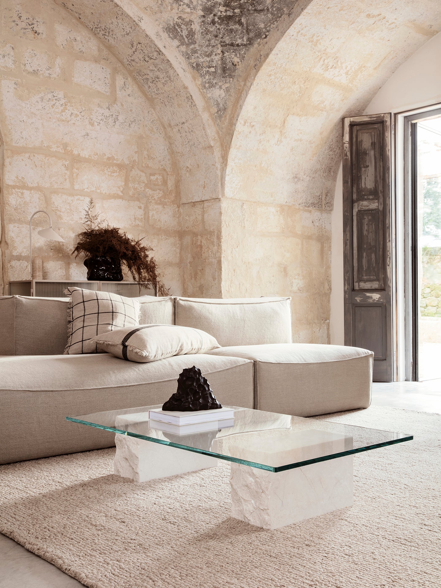Mineral Coffee Table - Bianco Curia by Ferm Living