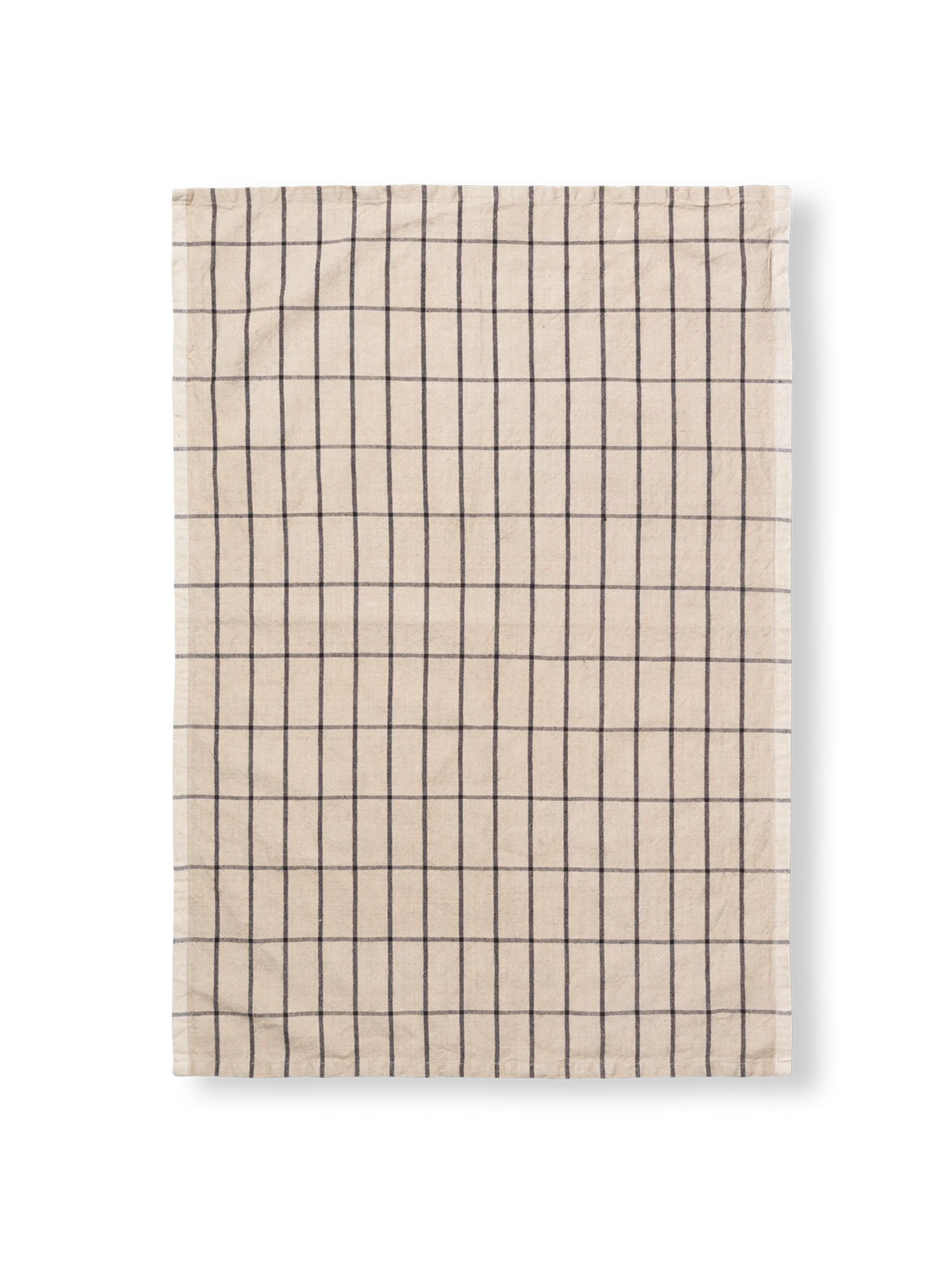 Hale Tea Towel - Sand/Black