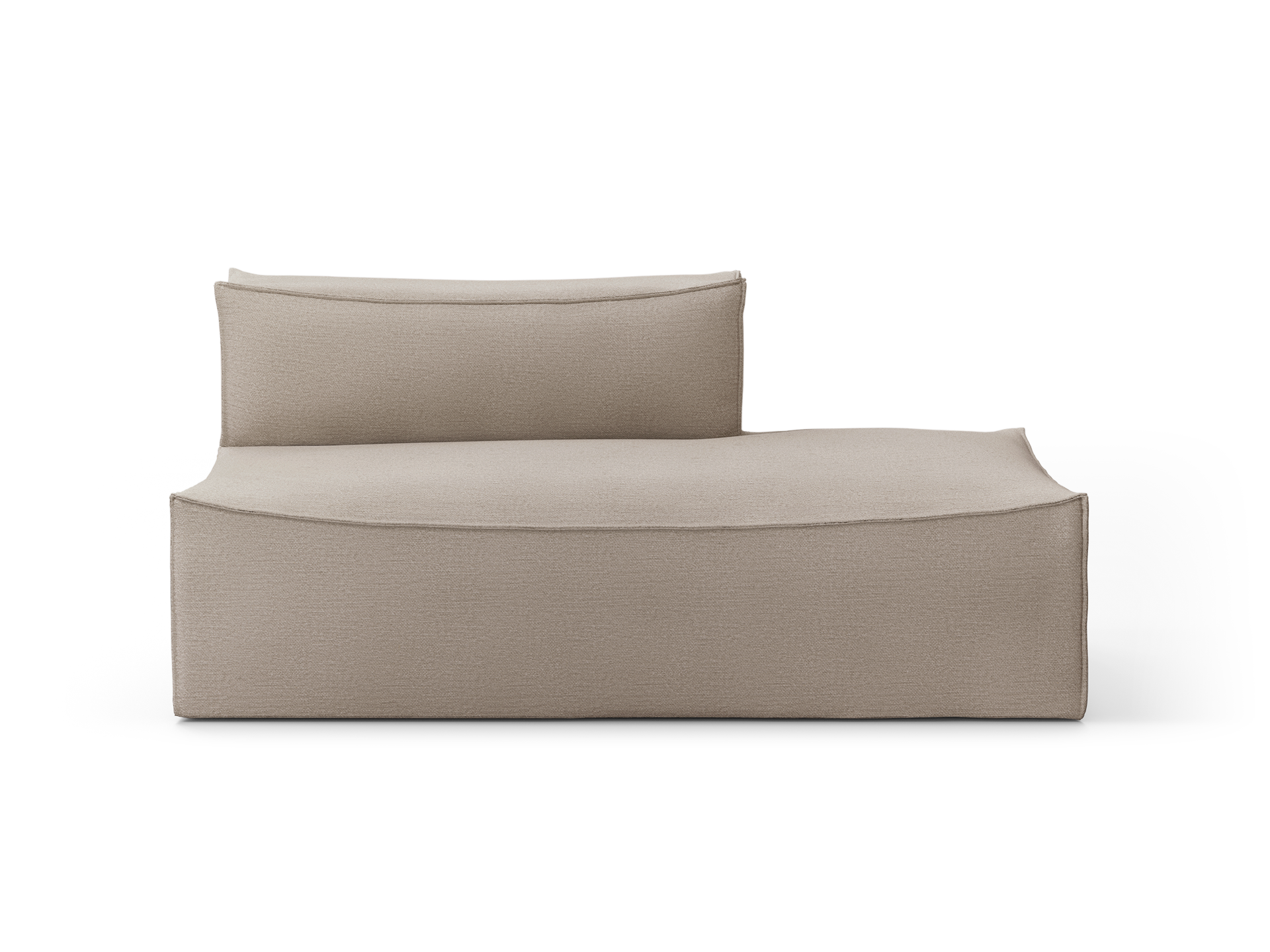 Catena Sofa Open End Right L301 - Cotton Linen - Natural