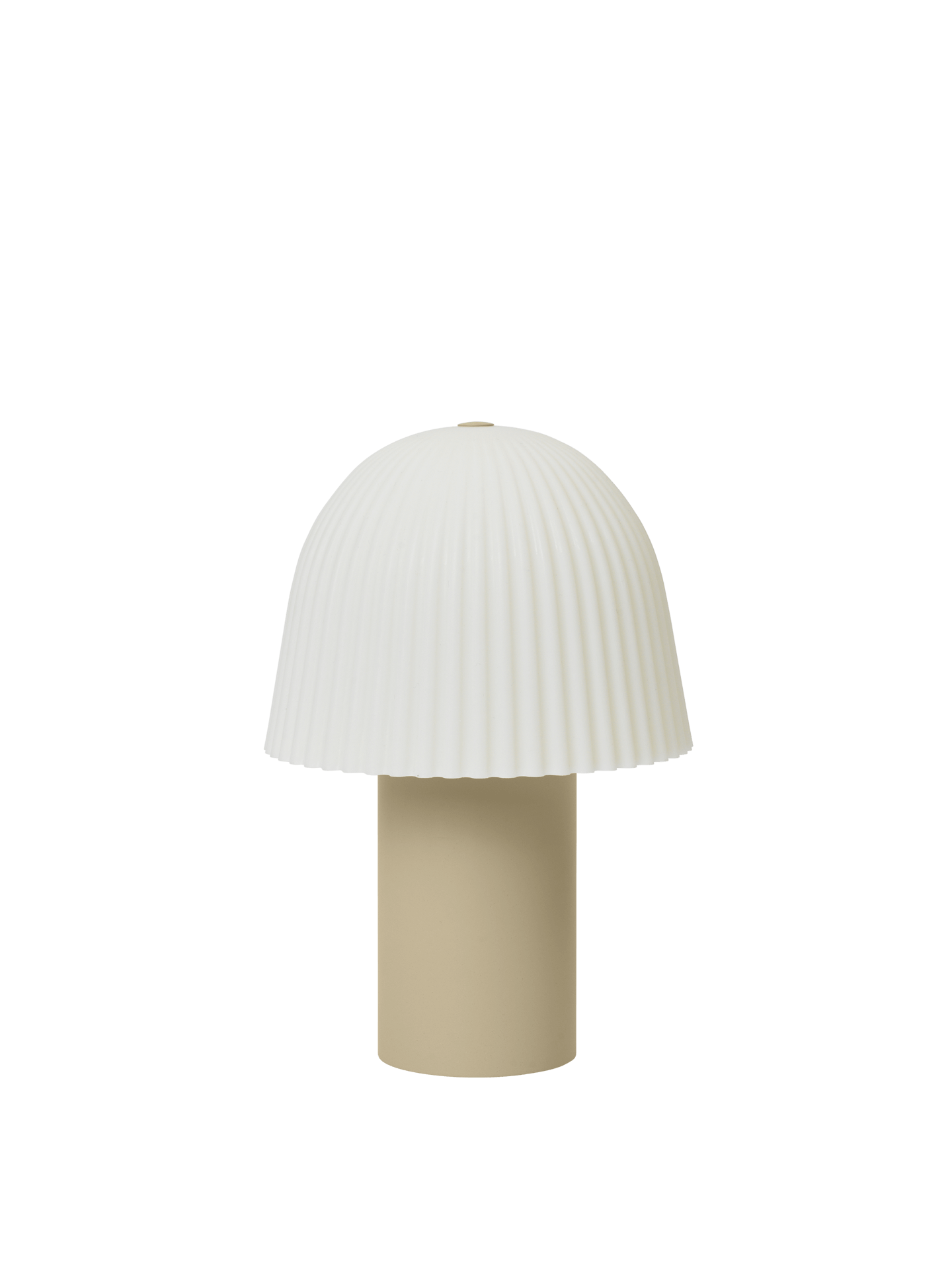 Frill Portable Lamp Cashmere White