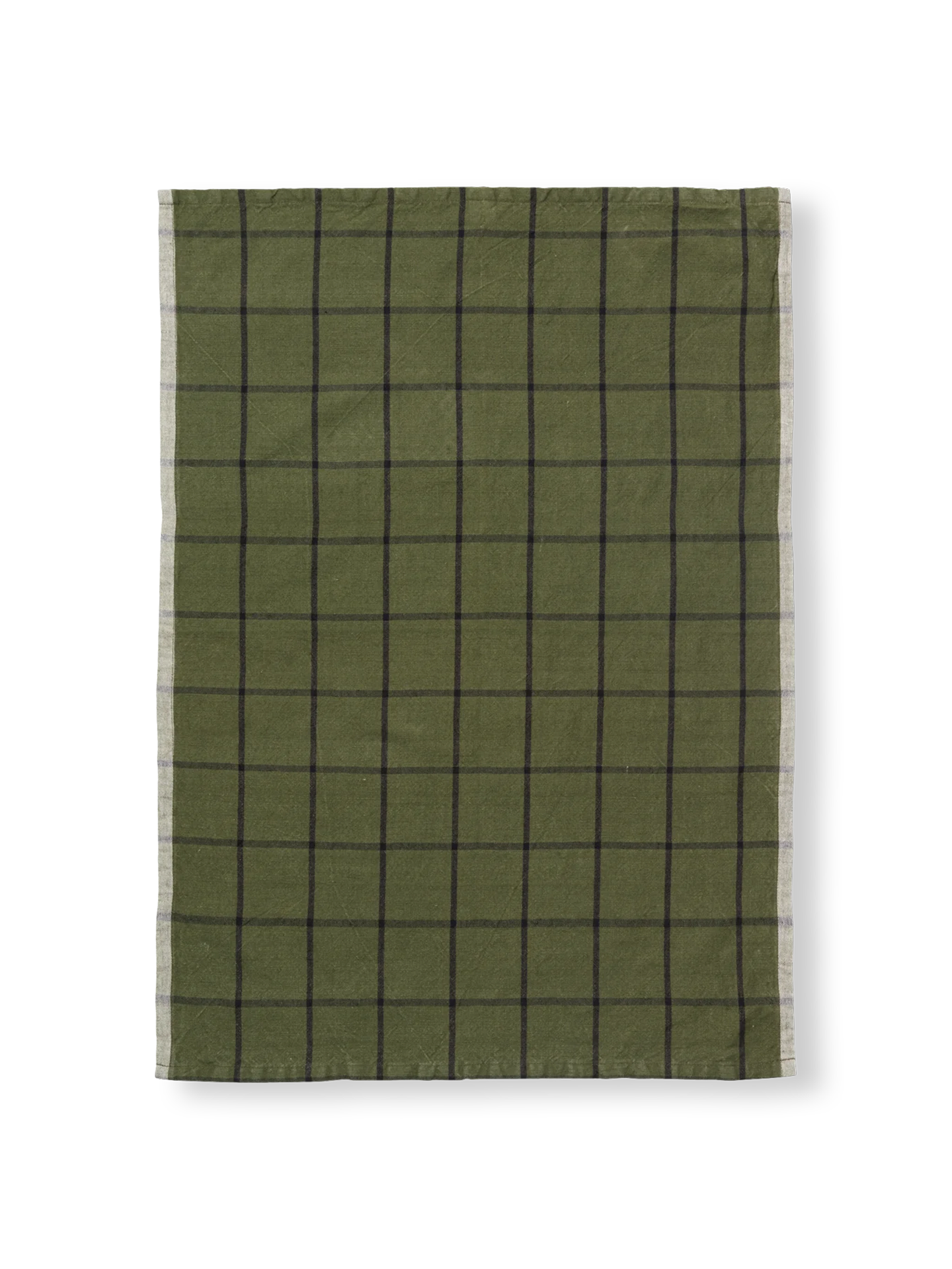 Hale Tea Towel - Green/Black