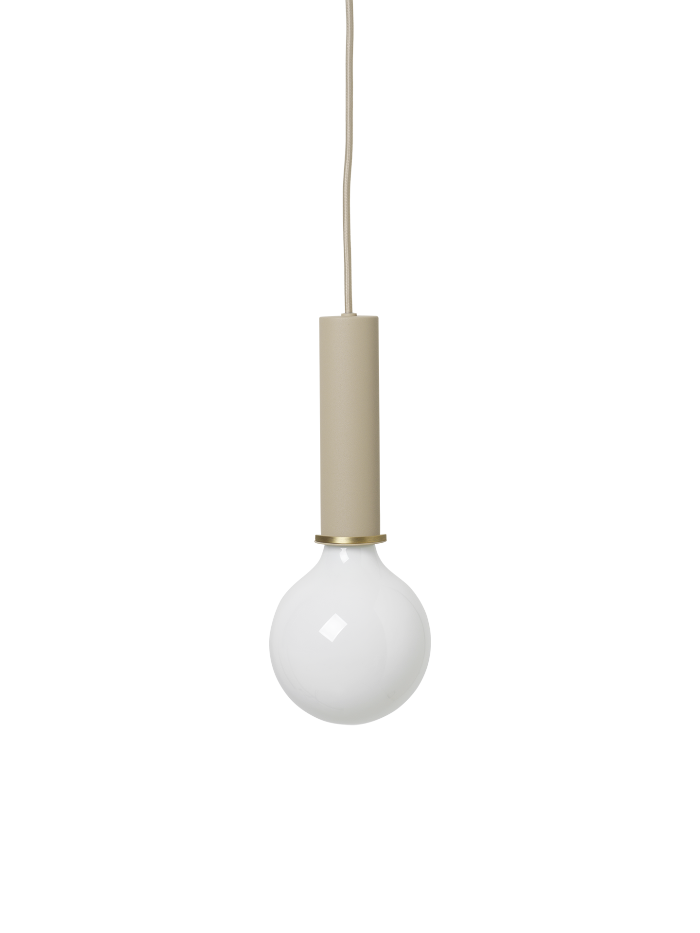 Socket Pendant High - Cashmere