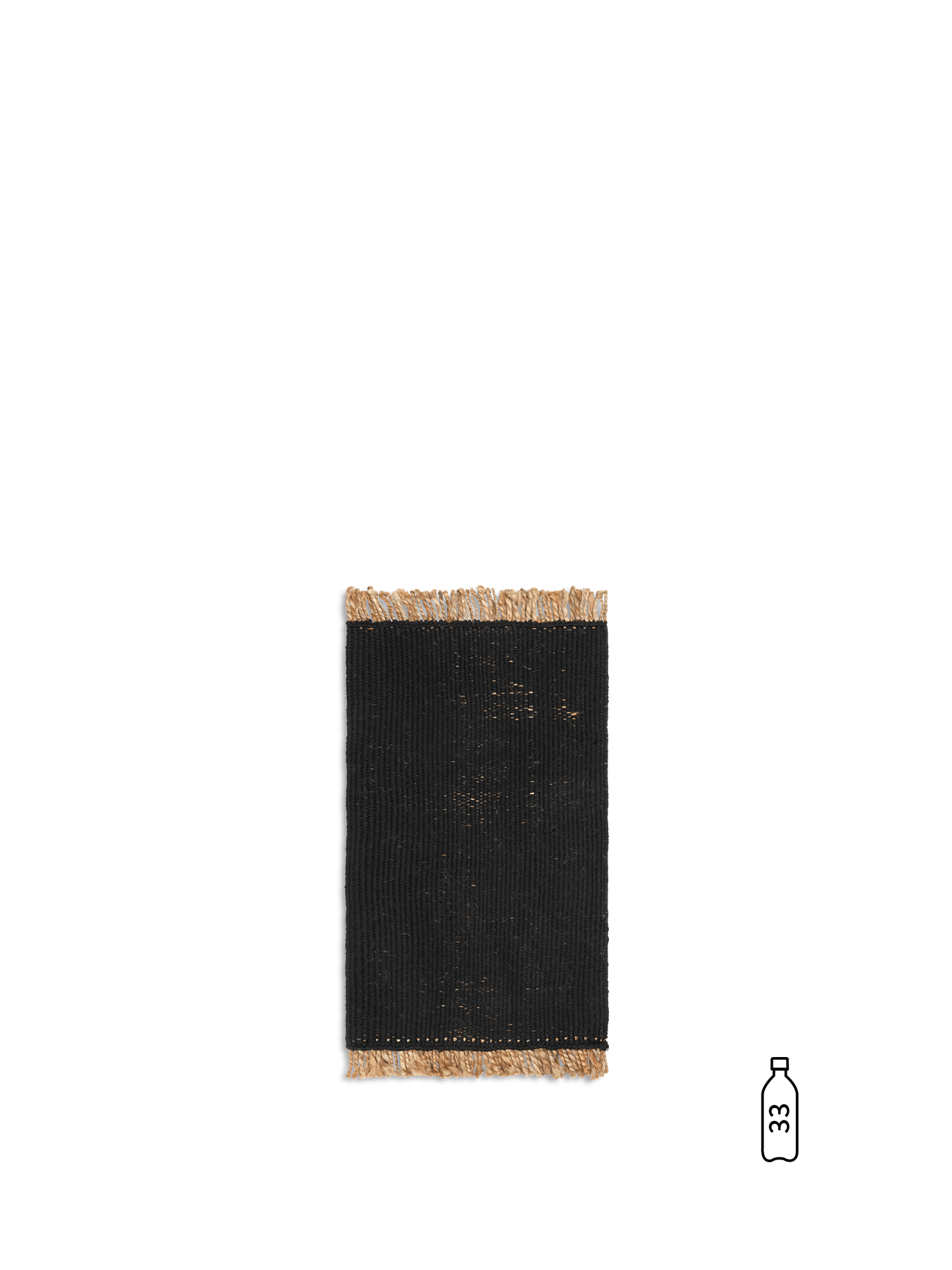 Block Mat - Black/Natural