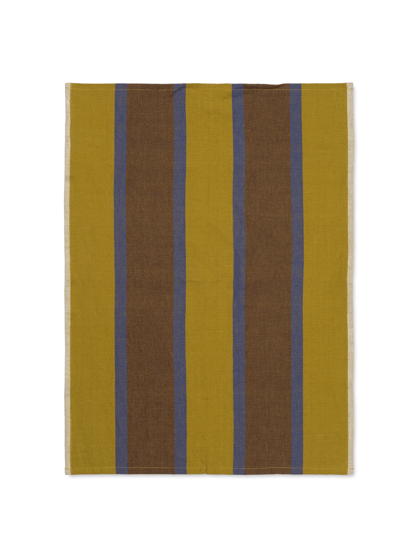 Hale Tea Towel - Lime/Bright Blue/Choco