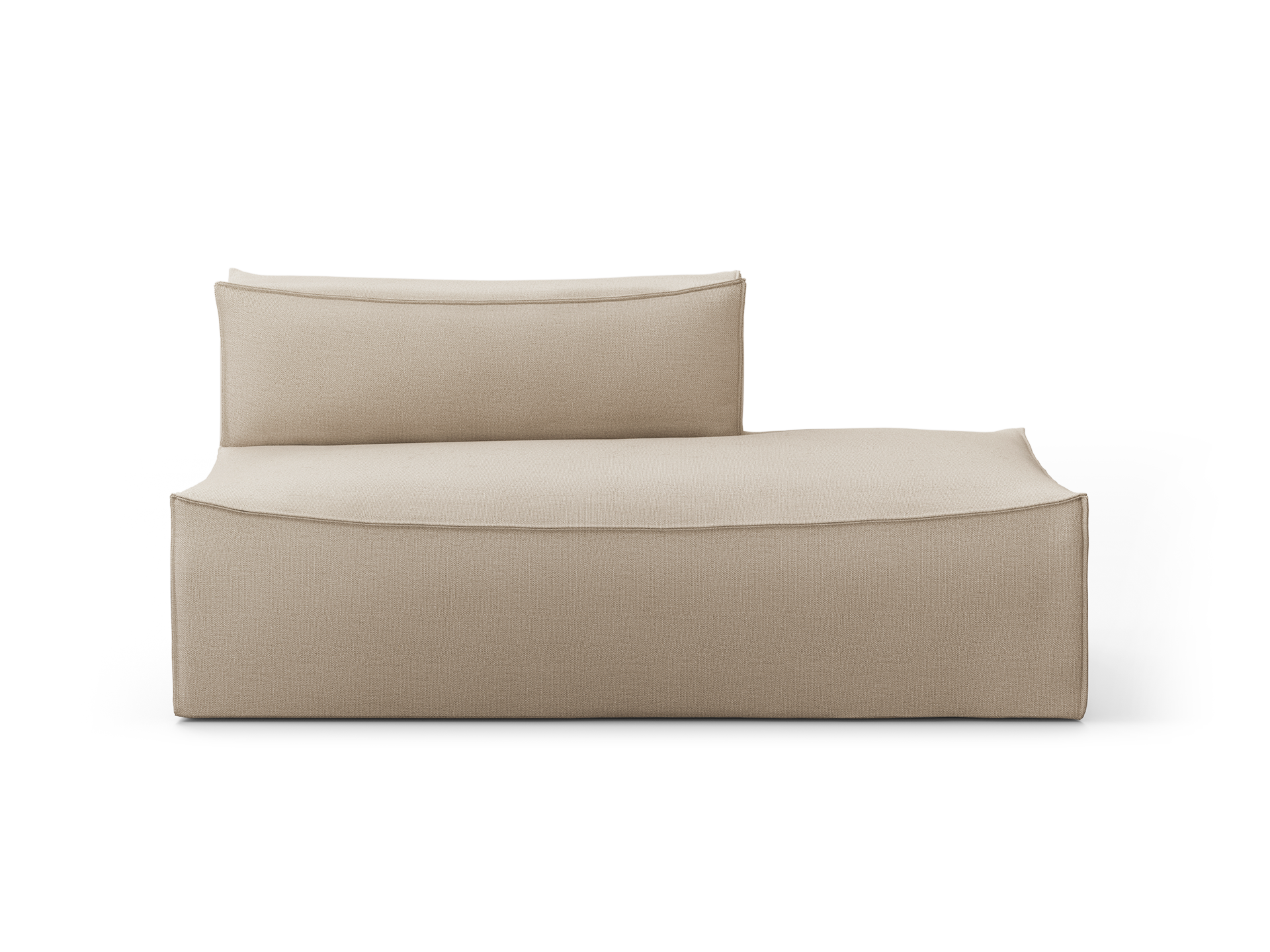 Catena Sofa Open End Right L301 - Rich Linen - Natural