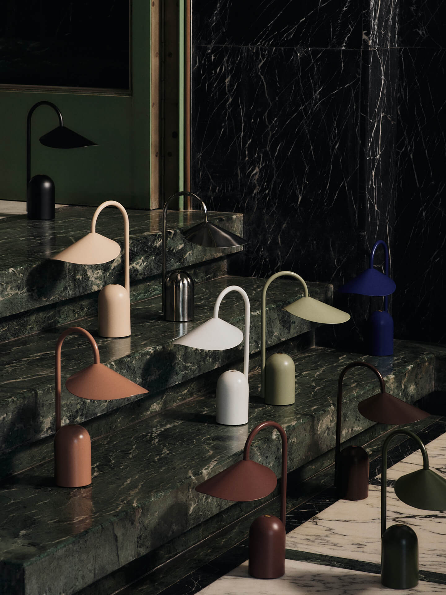 Arum Portable Lamp - Blue | Ferm Living