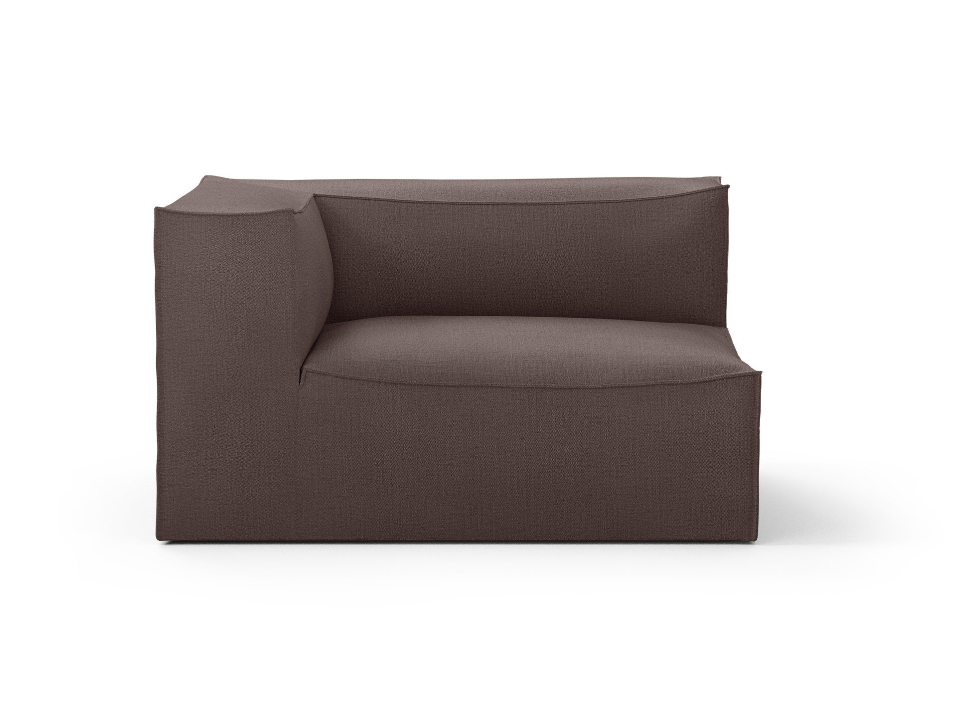 Catena Sofa Armrest Left L400 - Hot Madison - Brown