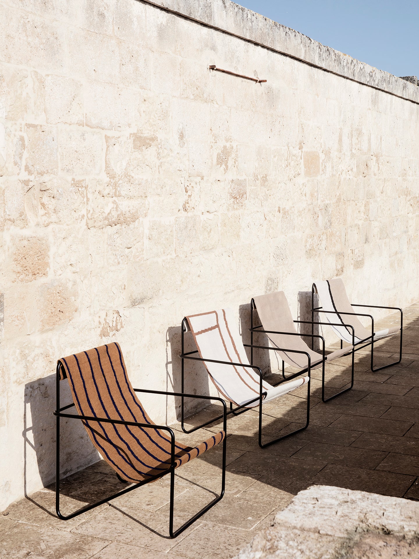 Desert Lounge Chair - Black/Soil by Ferm Living