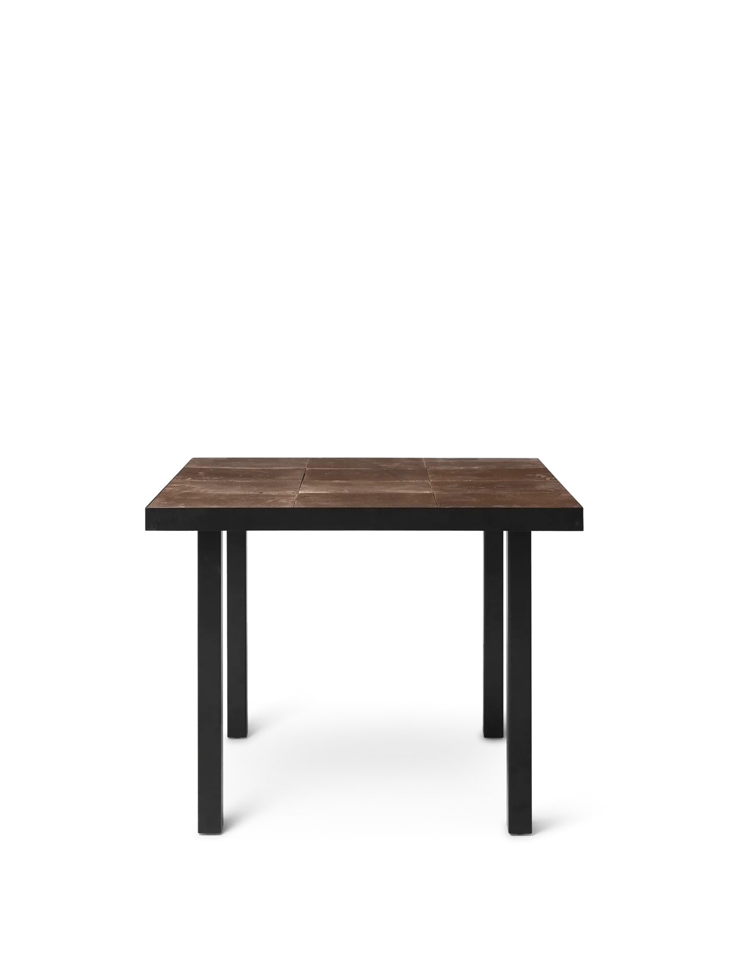 Flod Café Table - Mocha/Black