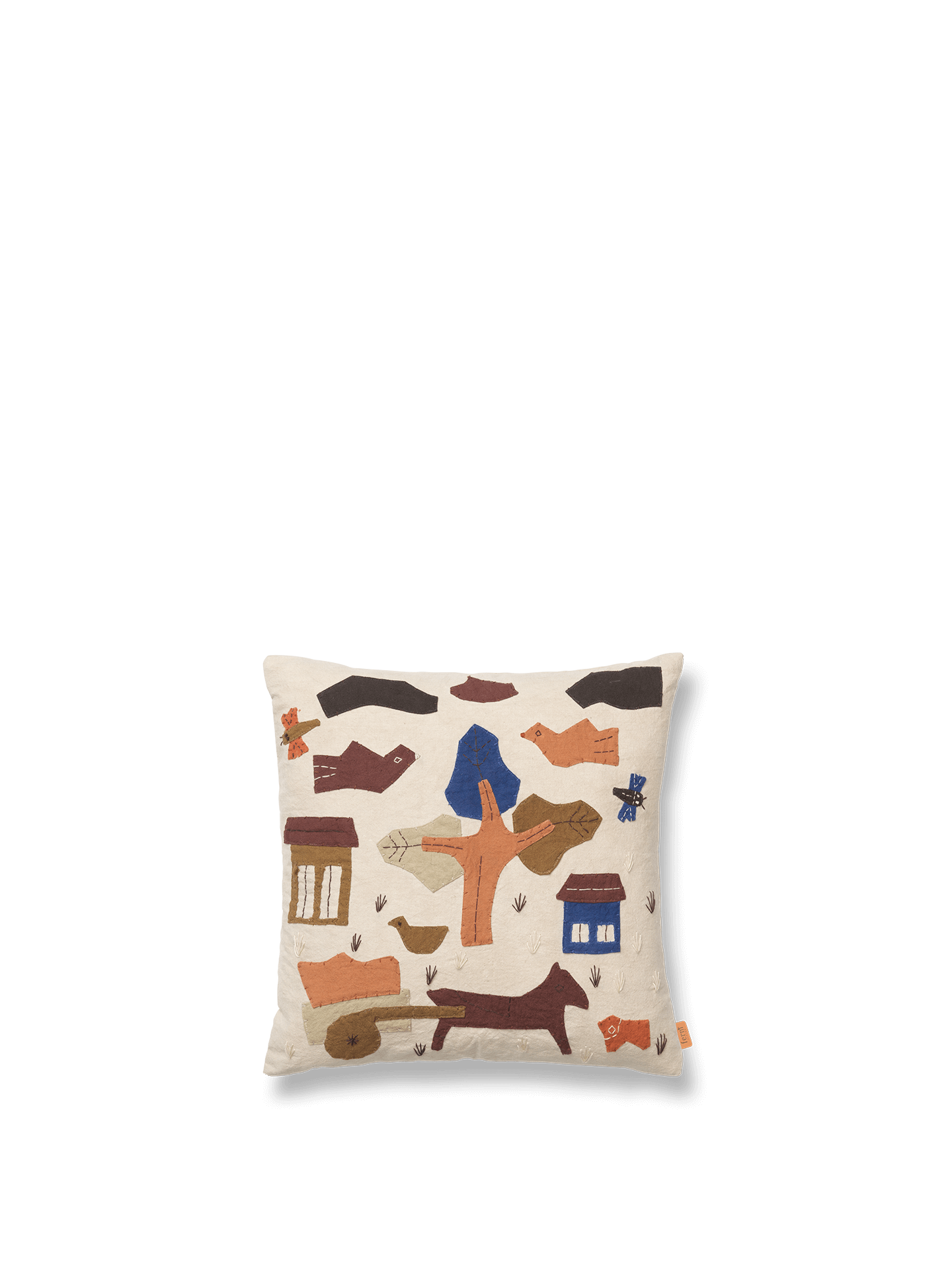 Village Cushion - Off-white