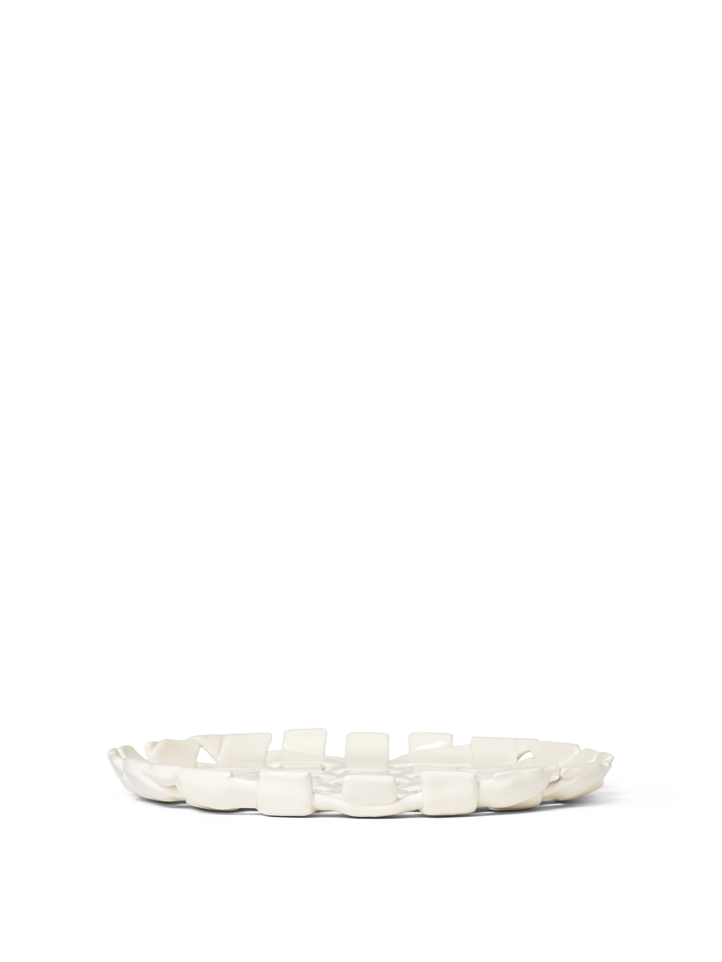 Plait Platter - Off-White