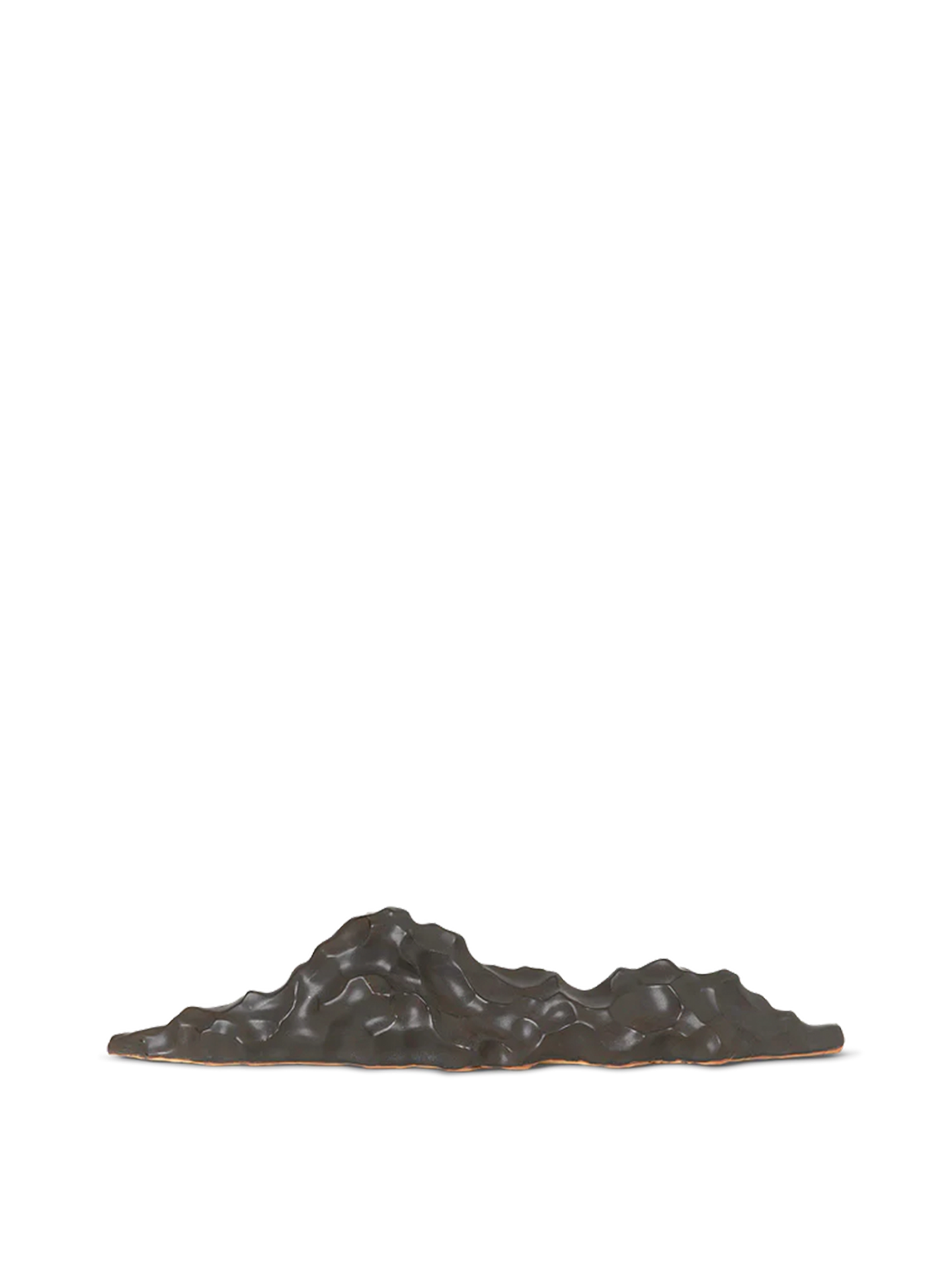 Berg Ceramic Sculpture - Low - Black