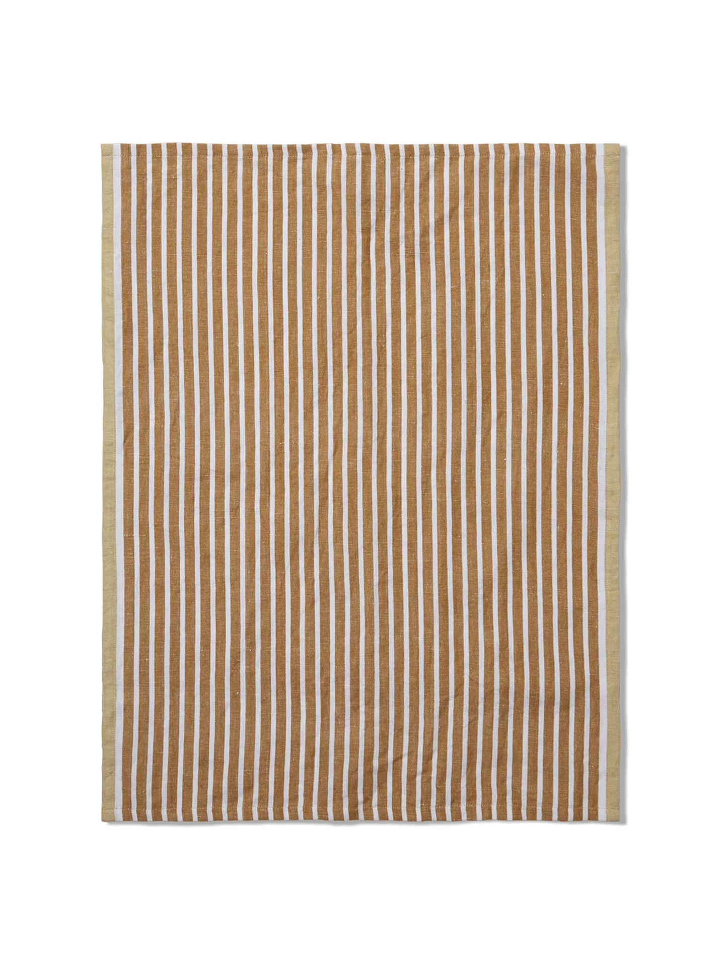 Hale Tea Towel - Golden Brown/Silver Fern