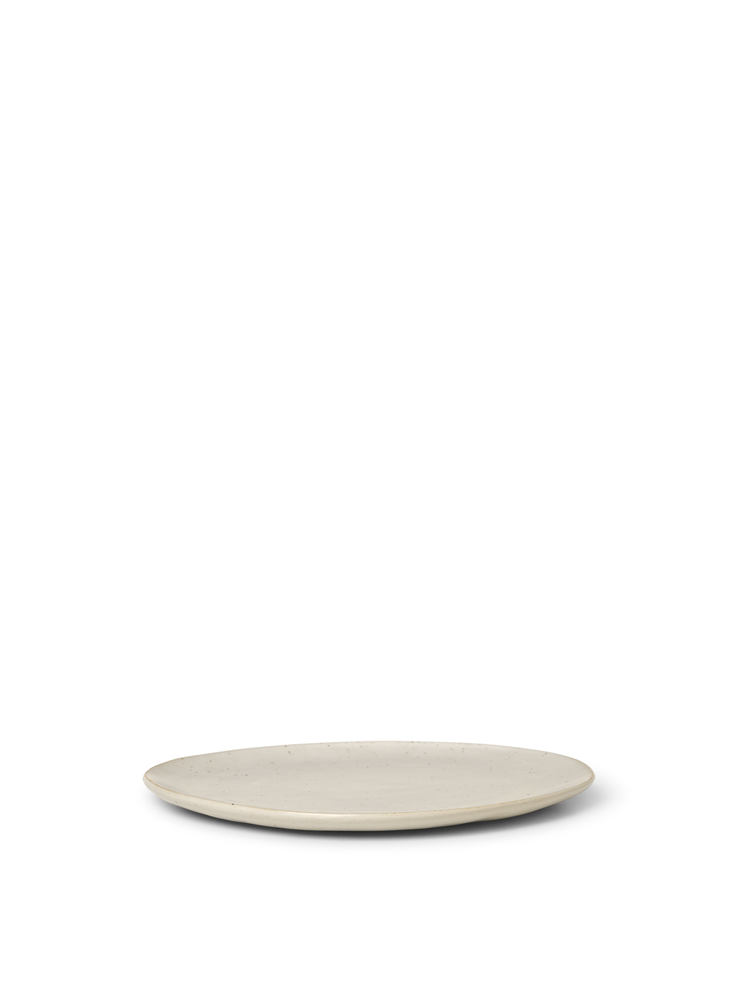 Flow Plate - Medium - Off-White Speckle