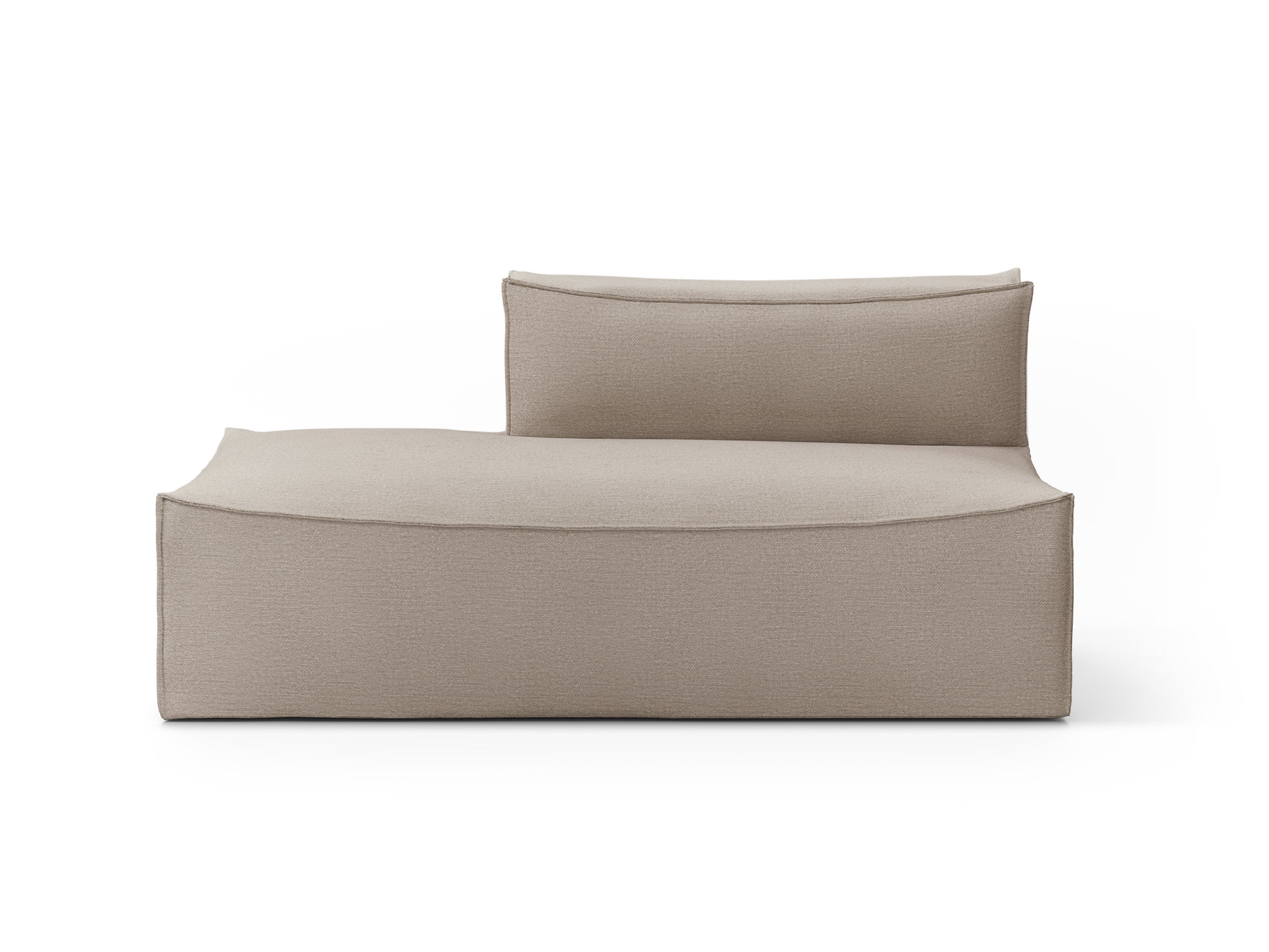 Catena Sofa Open End Left L300 - Cotton Linen - Natural