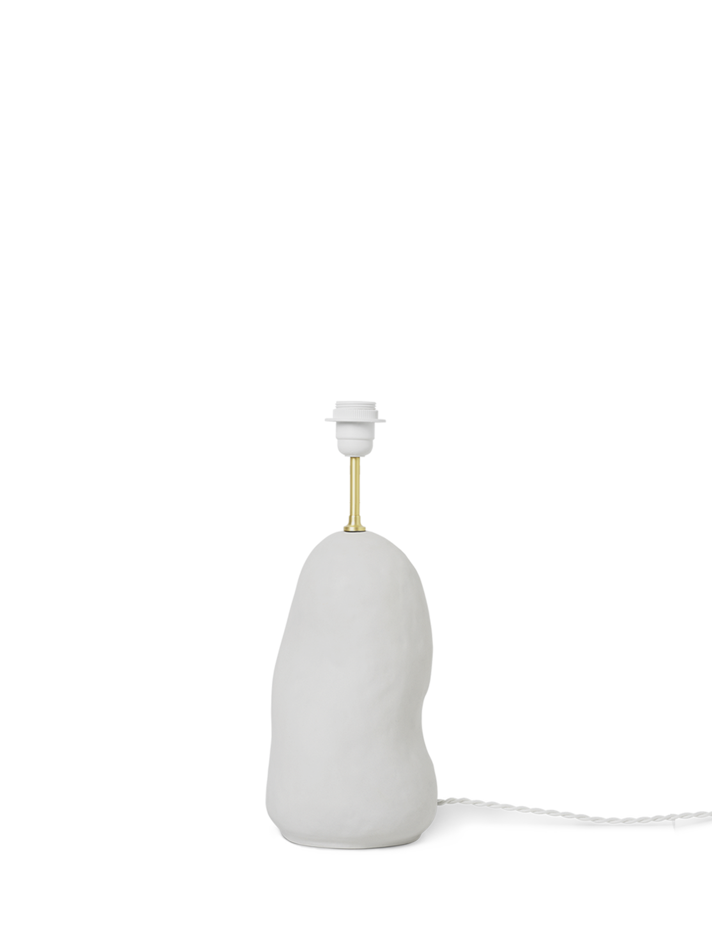 Hebe Lamp Base - Medium - Off-White