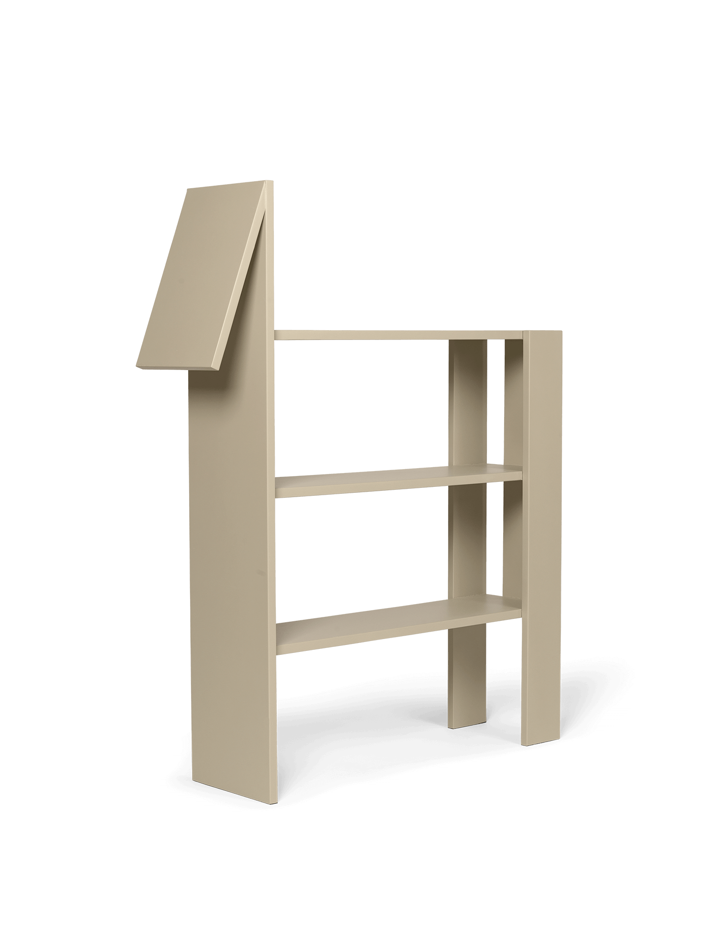 Horse Bookcase - Cashmere