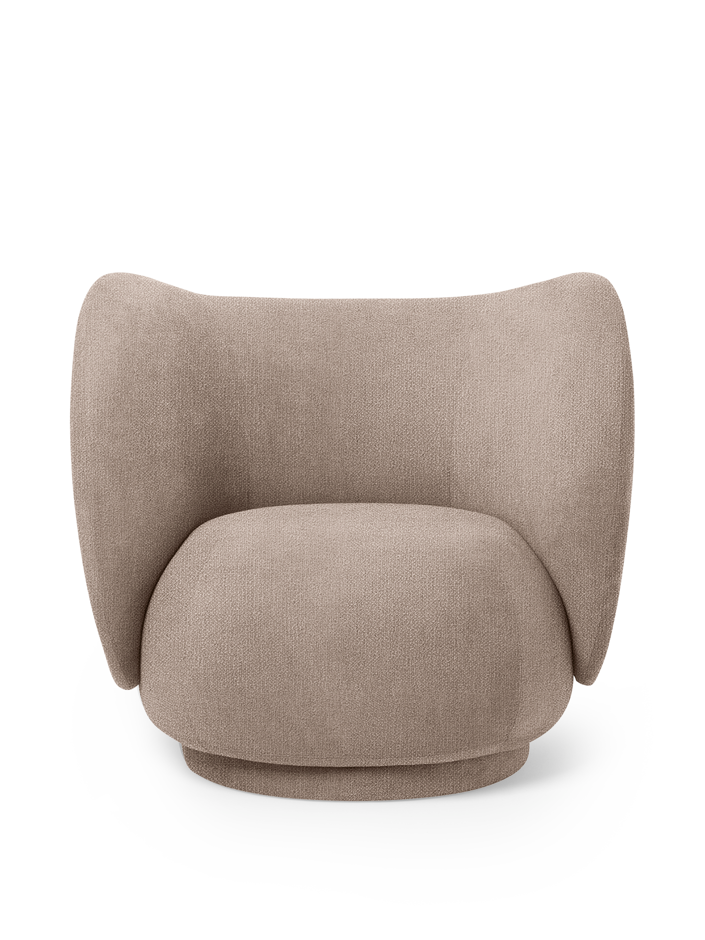 Rico Lounge Chair - Bouclé - Sand
