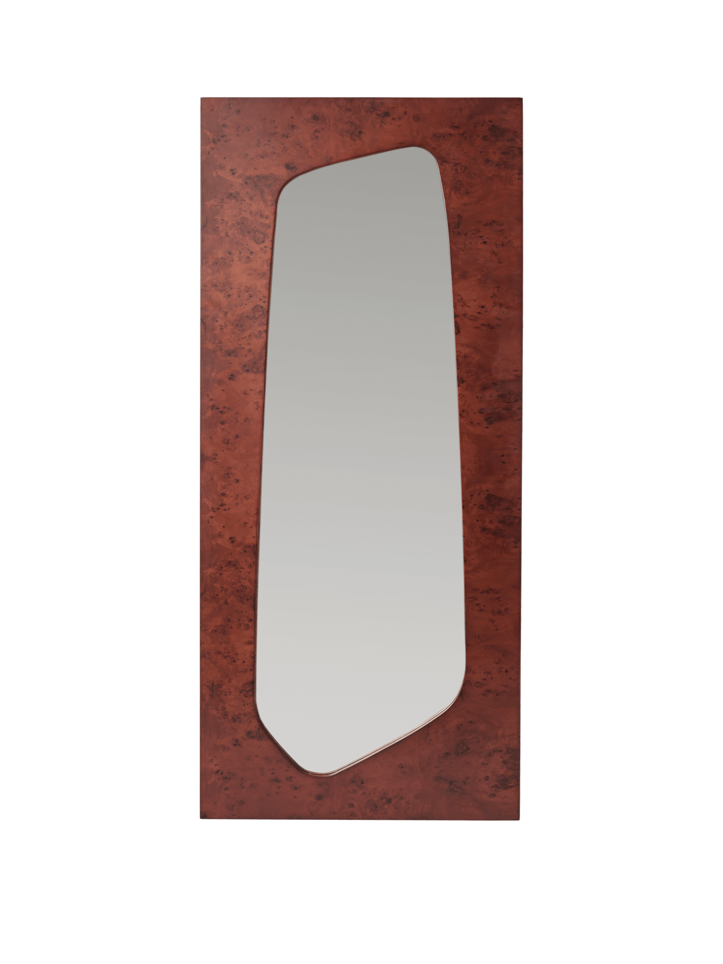 Folia Mirror - Large - Dark Stained Burl