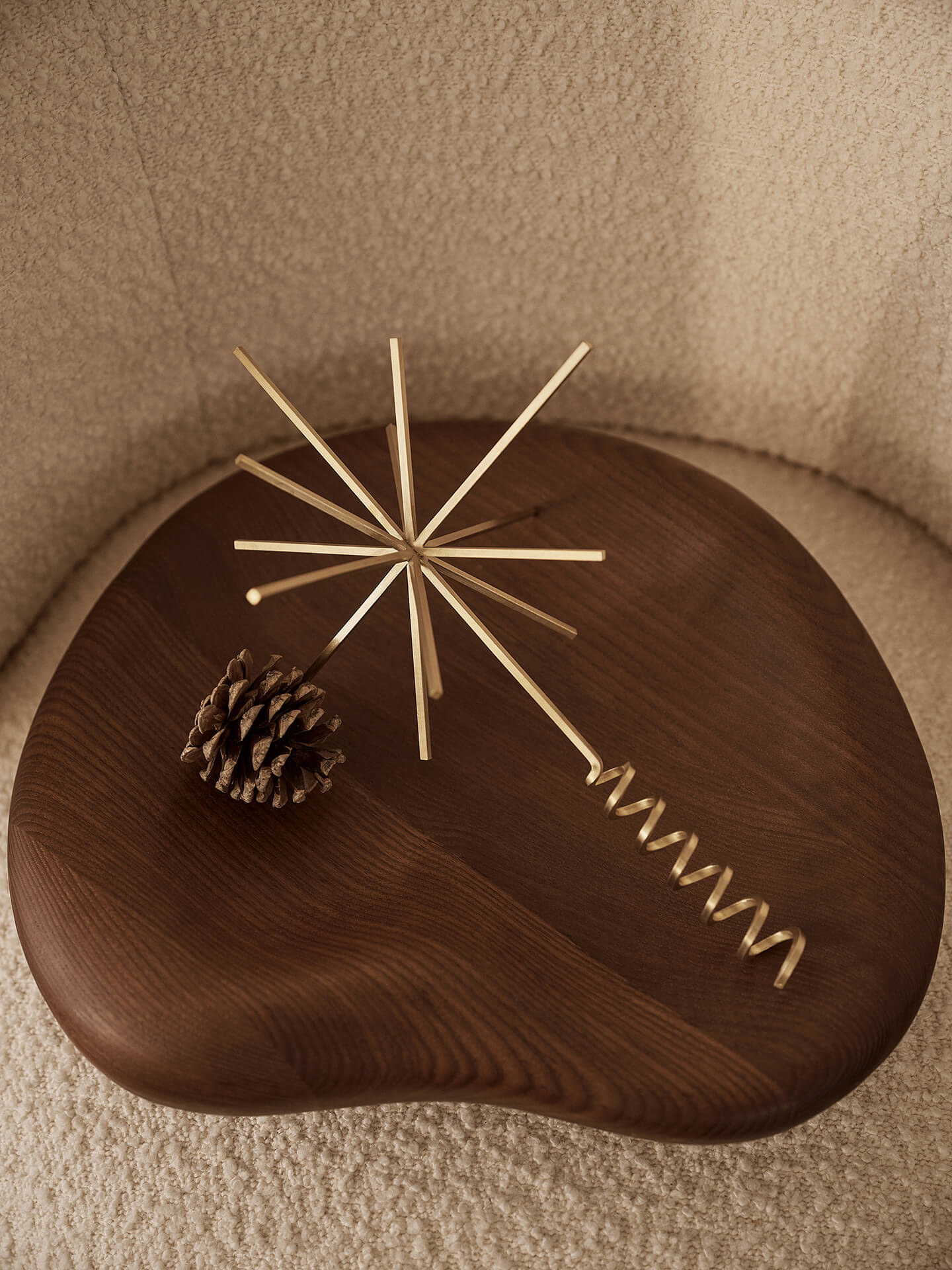 Brass Christmas Tree Top Star | Ferm Living