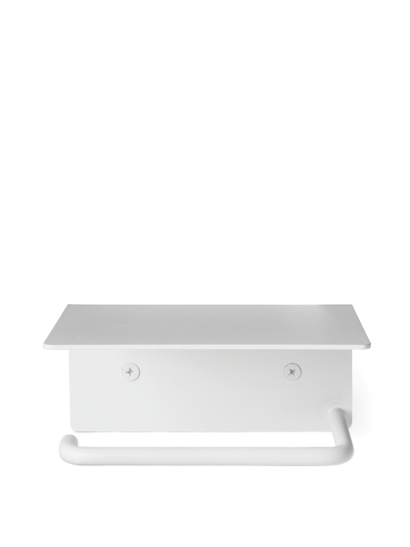 Dora Toilet Paper Holder - Shelf - White