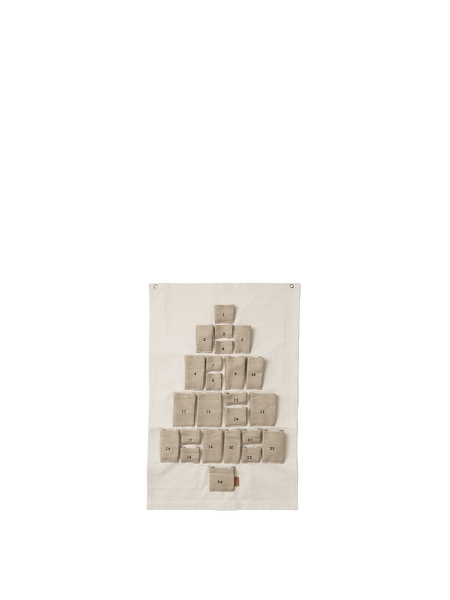 Pine Christmas Calendar - Mini - Natural | Ferm Living