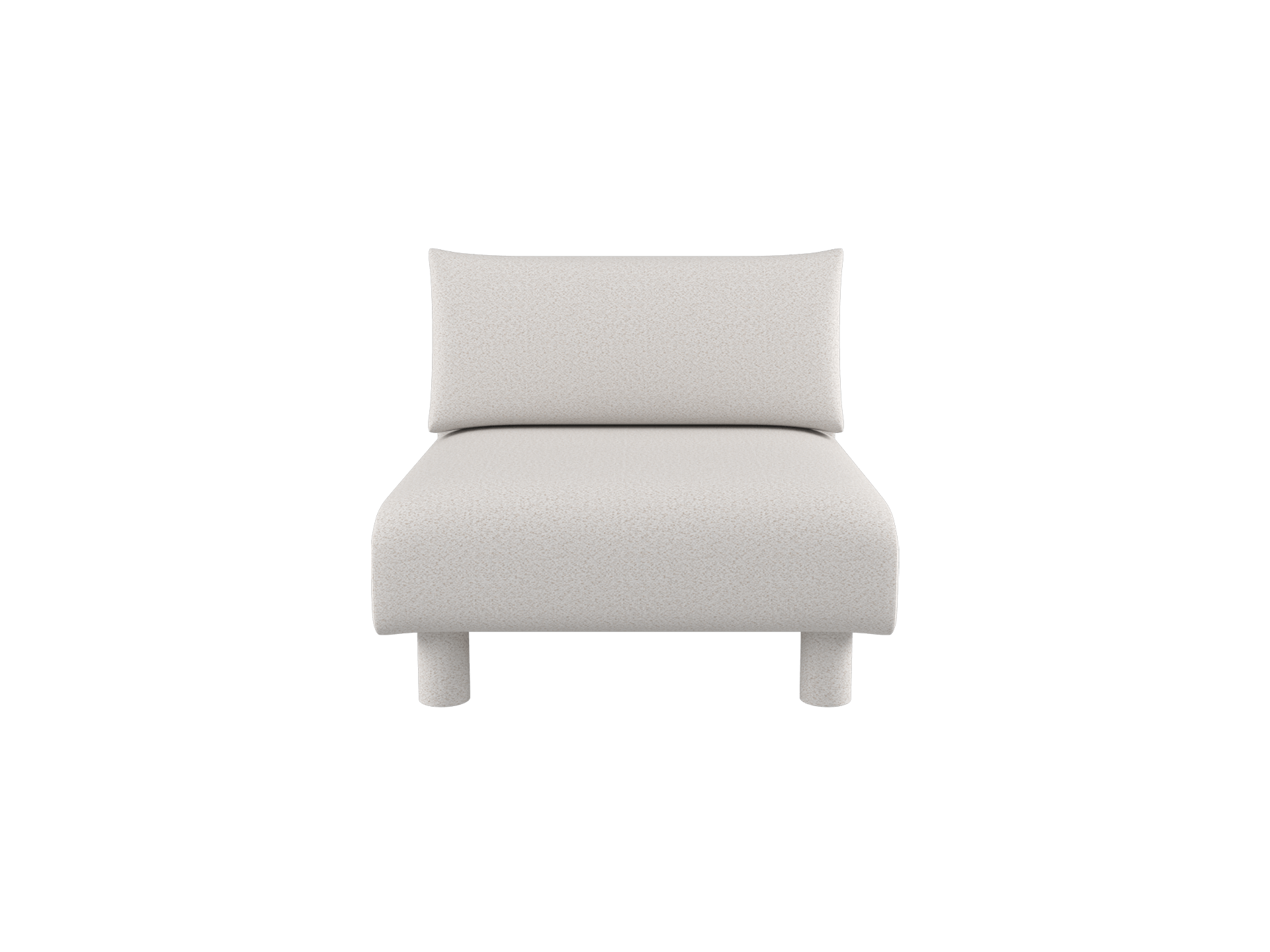 Dase Sofa Center - Soft Bouclé - Off-white/Sand