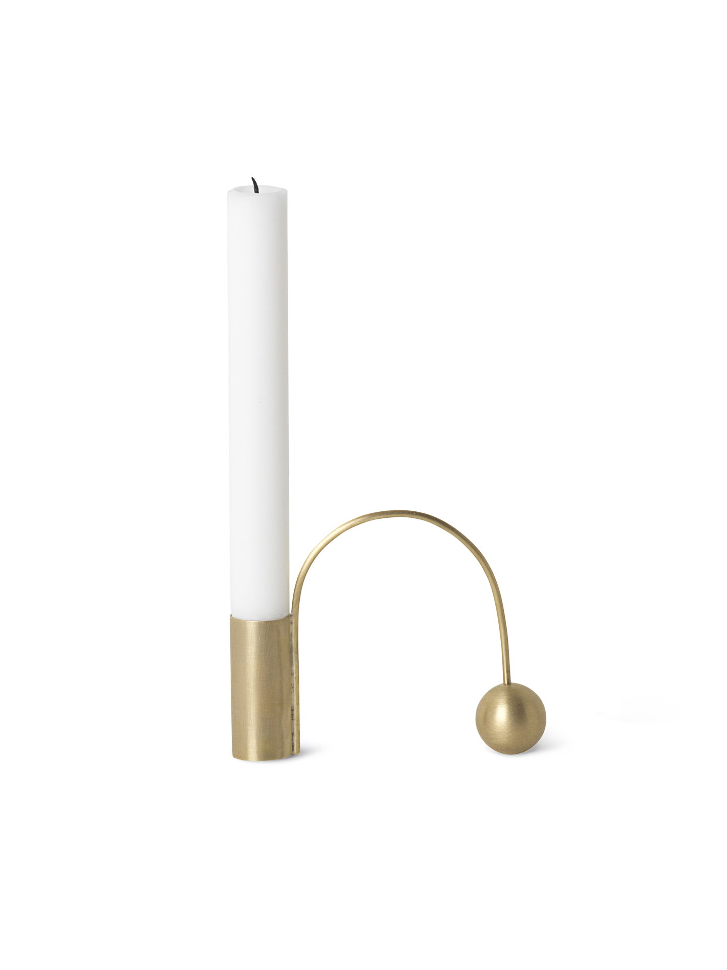 Balance Candle Holder - Brass