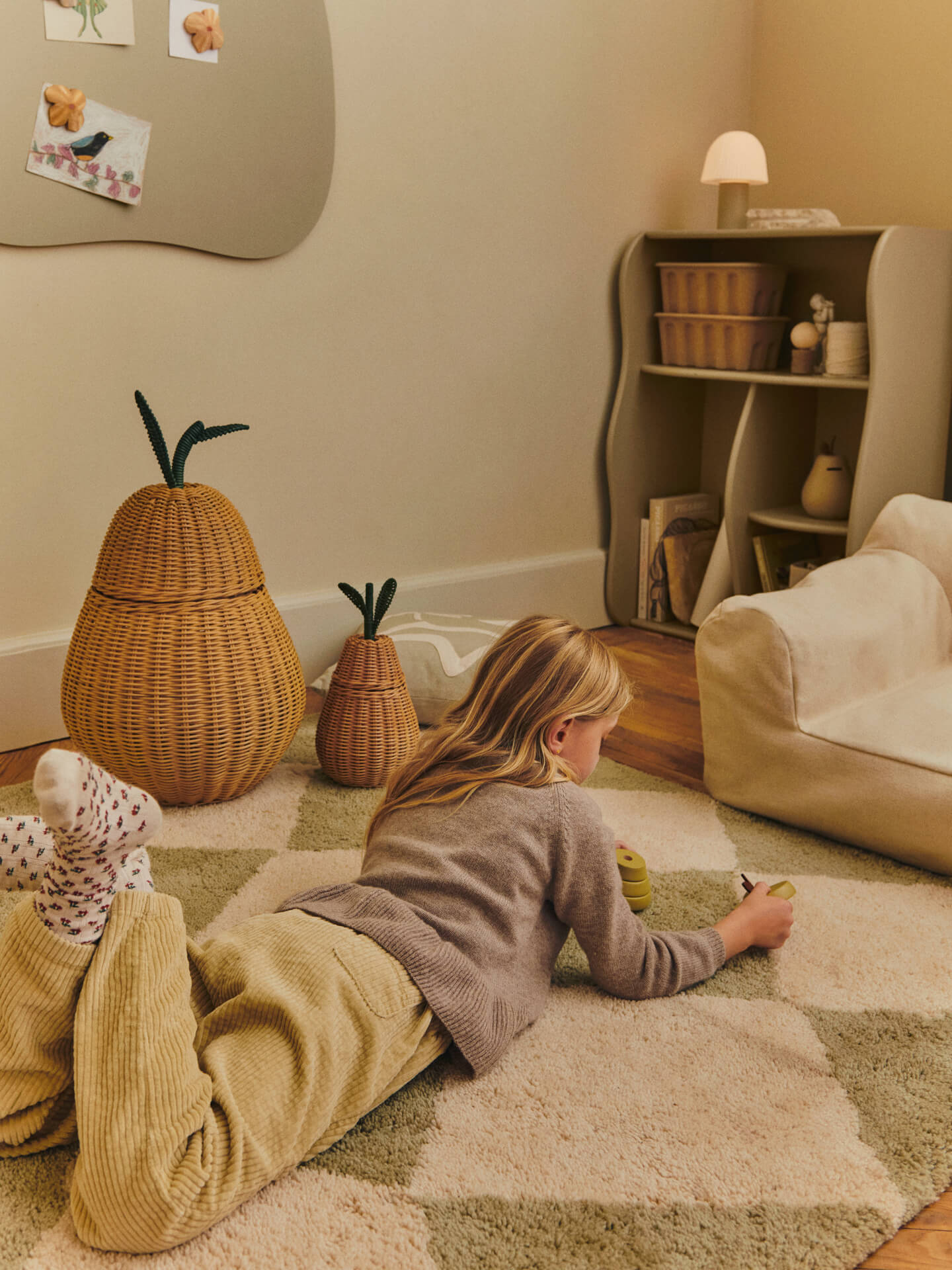 Pear Braided Basket | Ferm Living