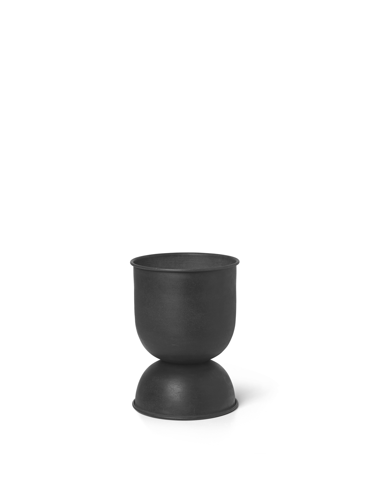 Hourglass Pot - Extra Small - Black