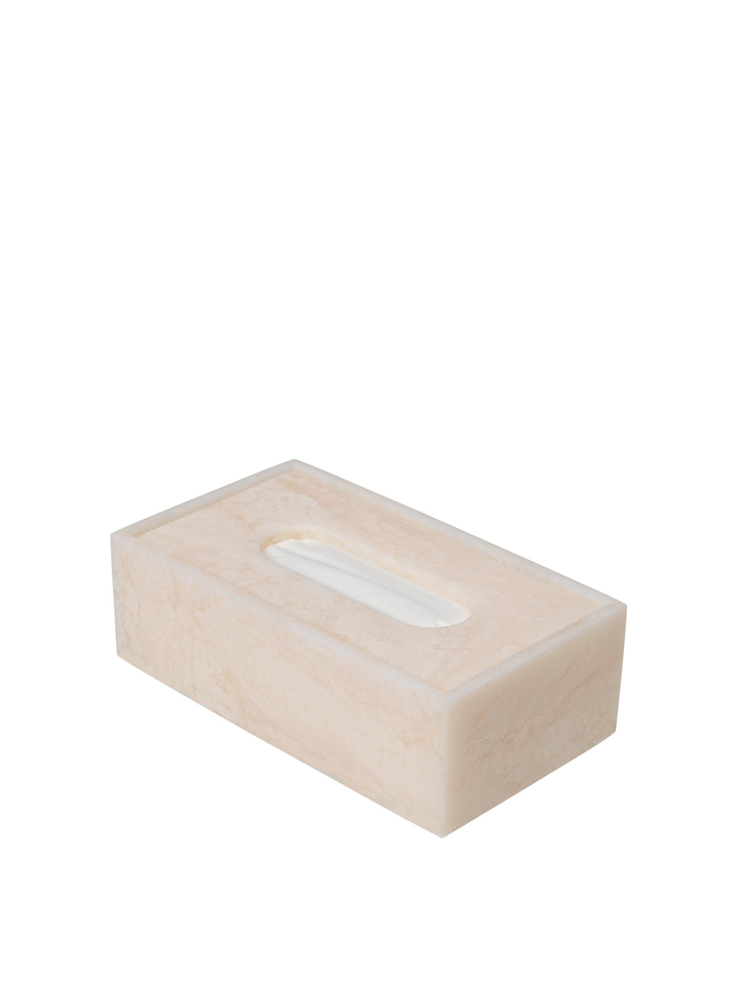 Mist Tissue Box - Pearl