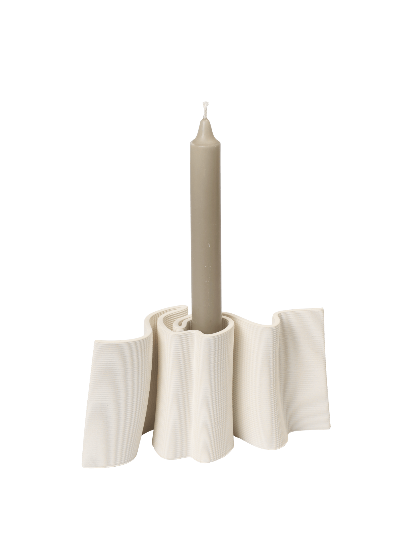 Dedali Candle Holder - Off-White
