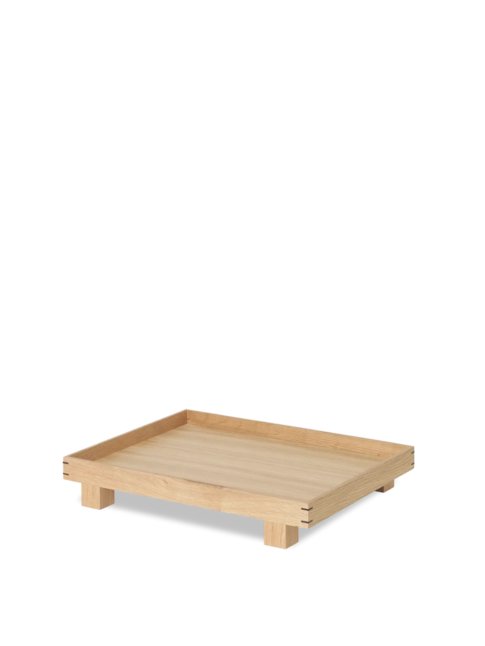 Kleines Bon Holztablett aus Eiche und mit einer japanischen Ästhetik – Ferm Living
