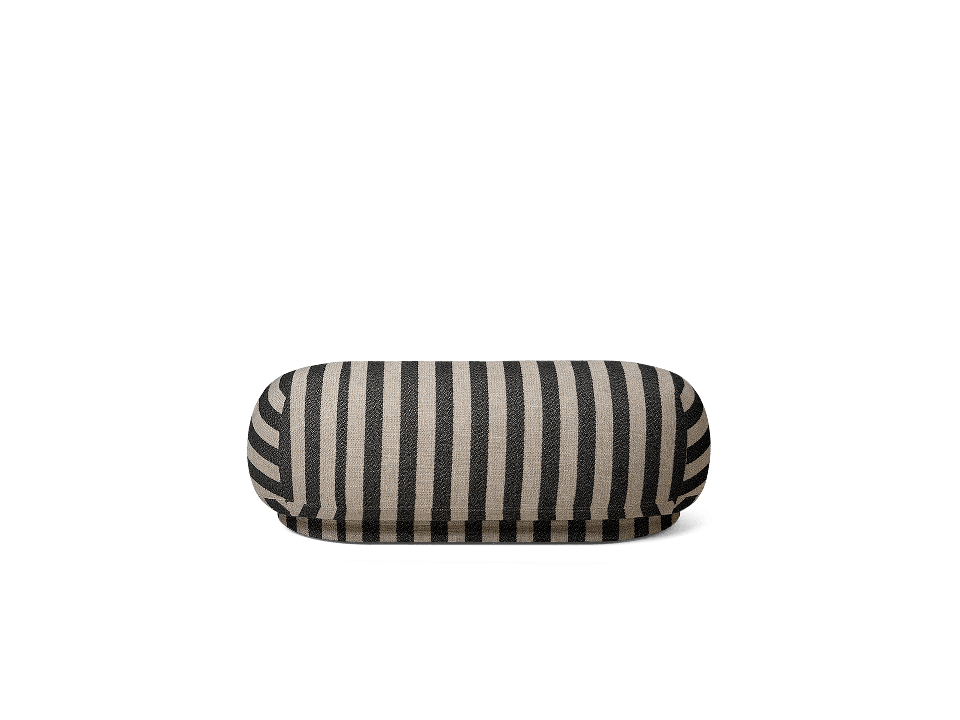 Rico Ottoman - Louisiana - Sand/Black