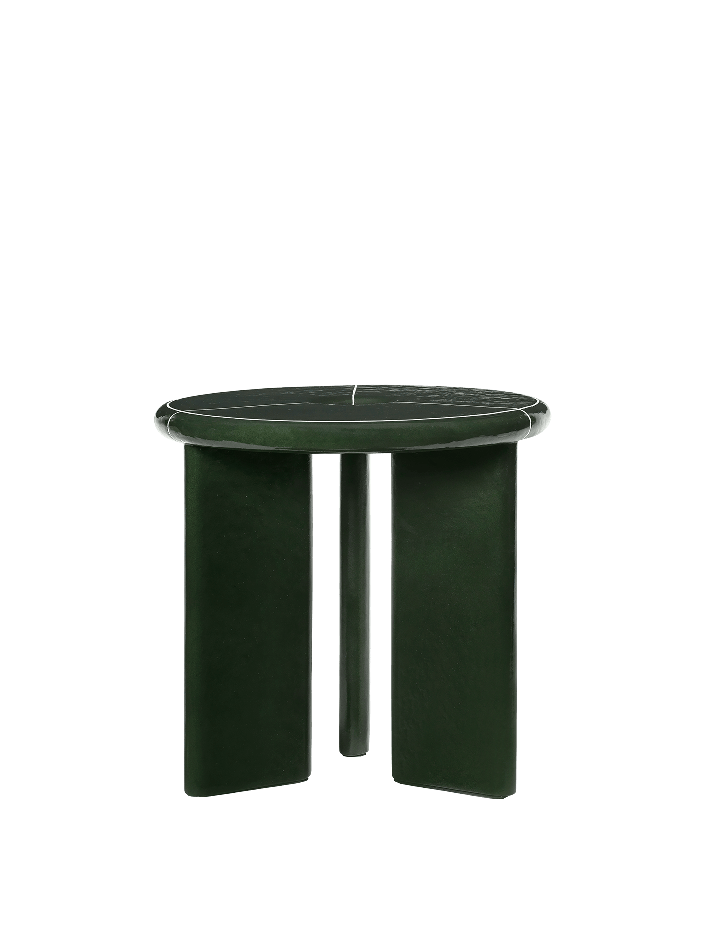 Deya Side Table - Dark Green