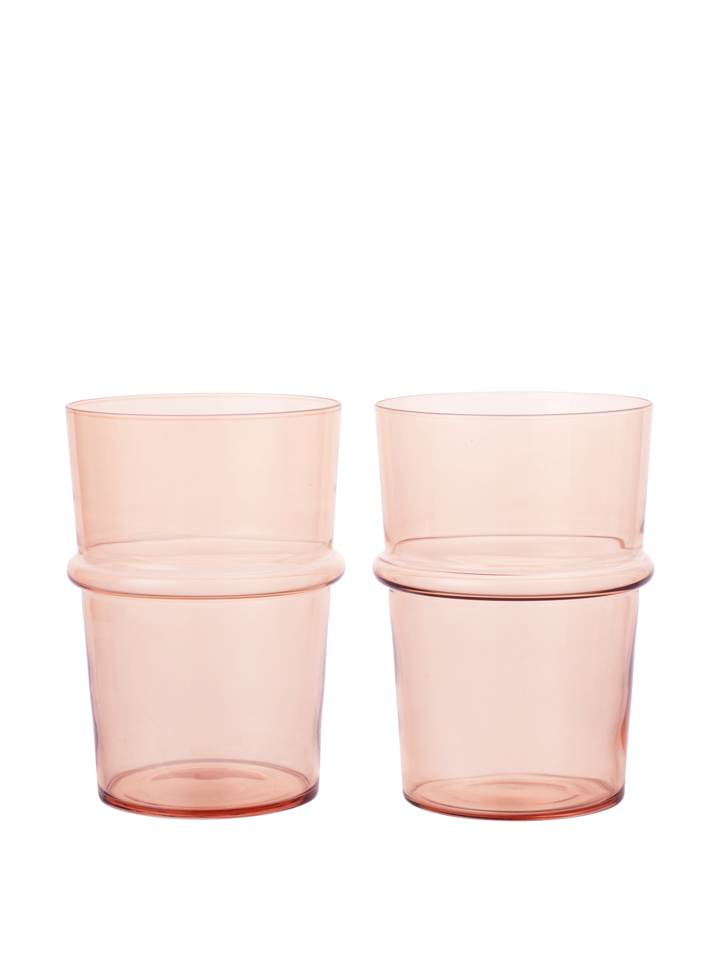 Boya Tall Glasses - Set of 2 - Blush