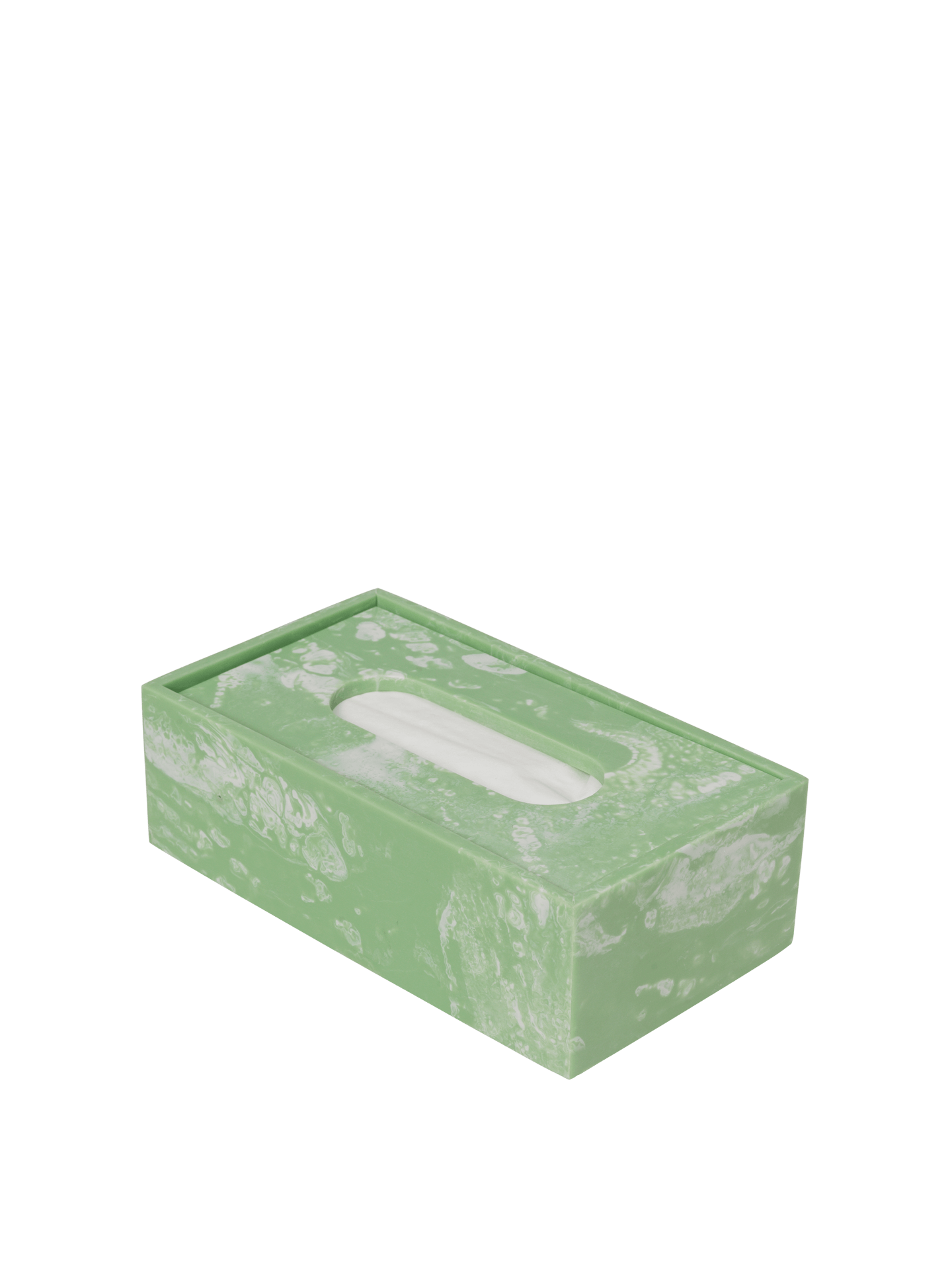 Mist Tissue Box - Seafoam