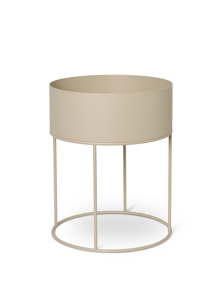 Plant Box - Round - Cashmere