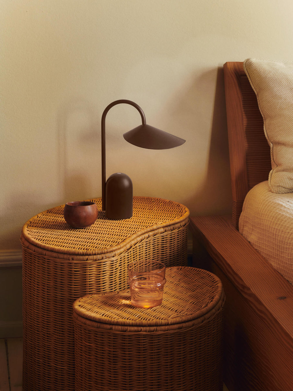 ferm living aufbewahrung Willora Braided Aufbewahrung - 2er-Set
