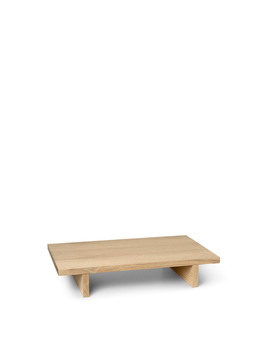Kona Low Table - Natural Oak Veneer by Ferm Living