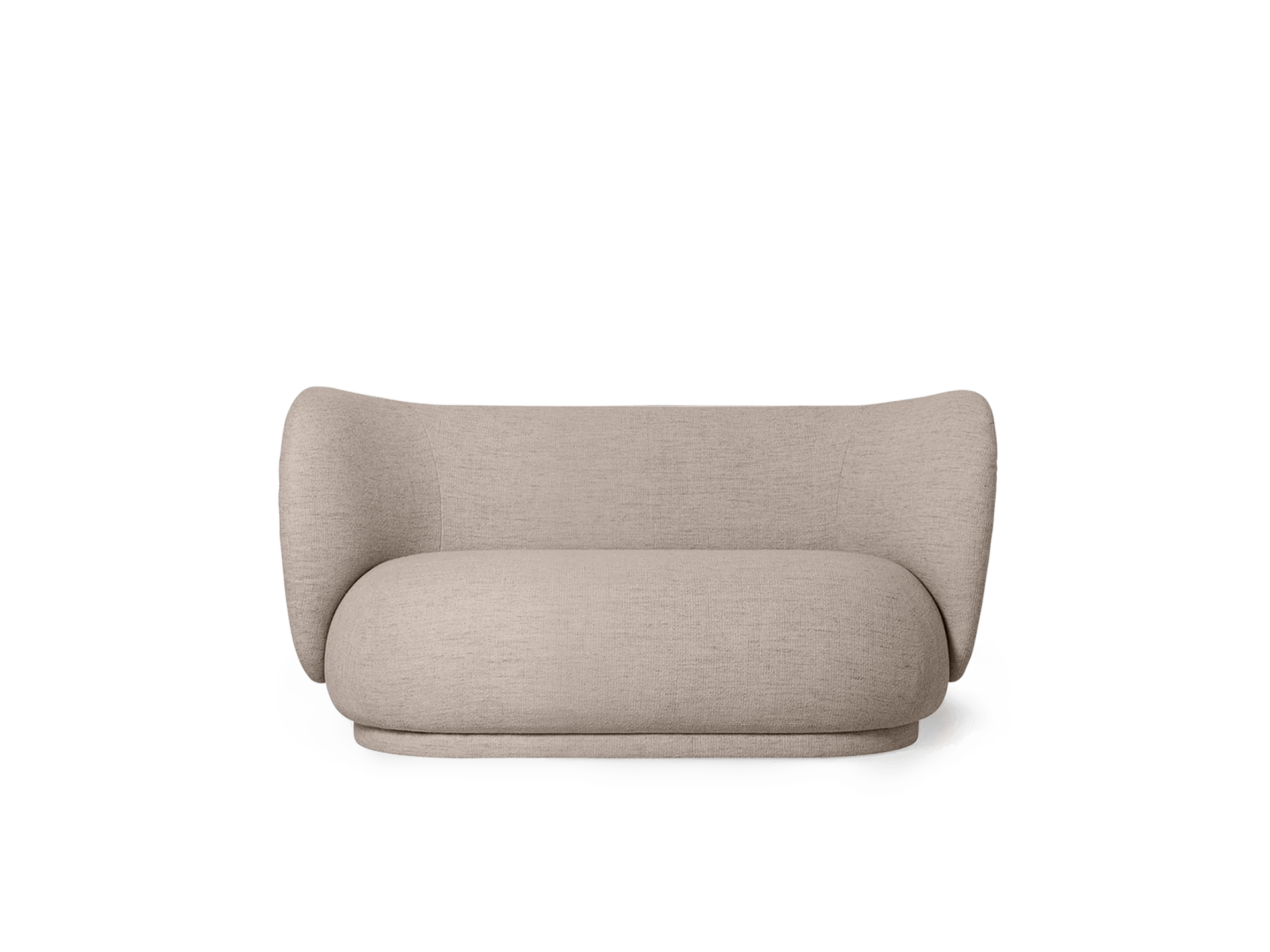 Rico Sofa 2-seater - Bouclé - Sand