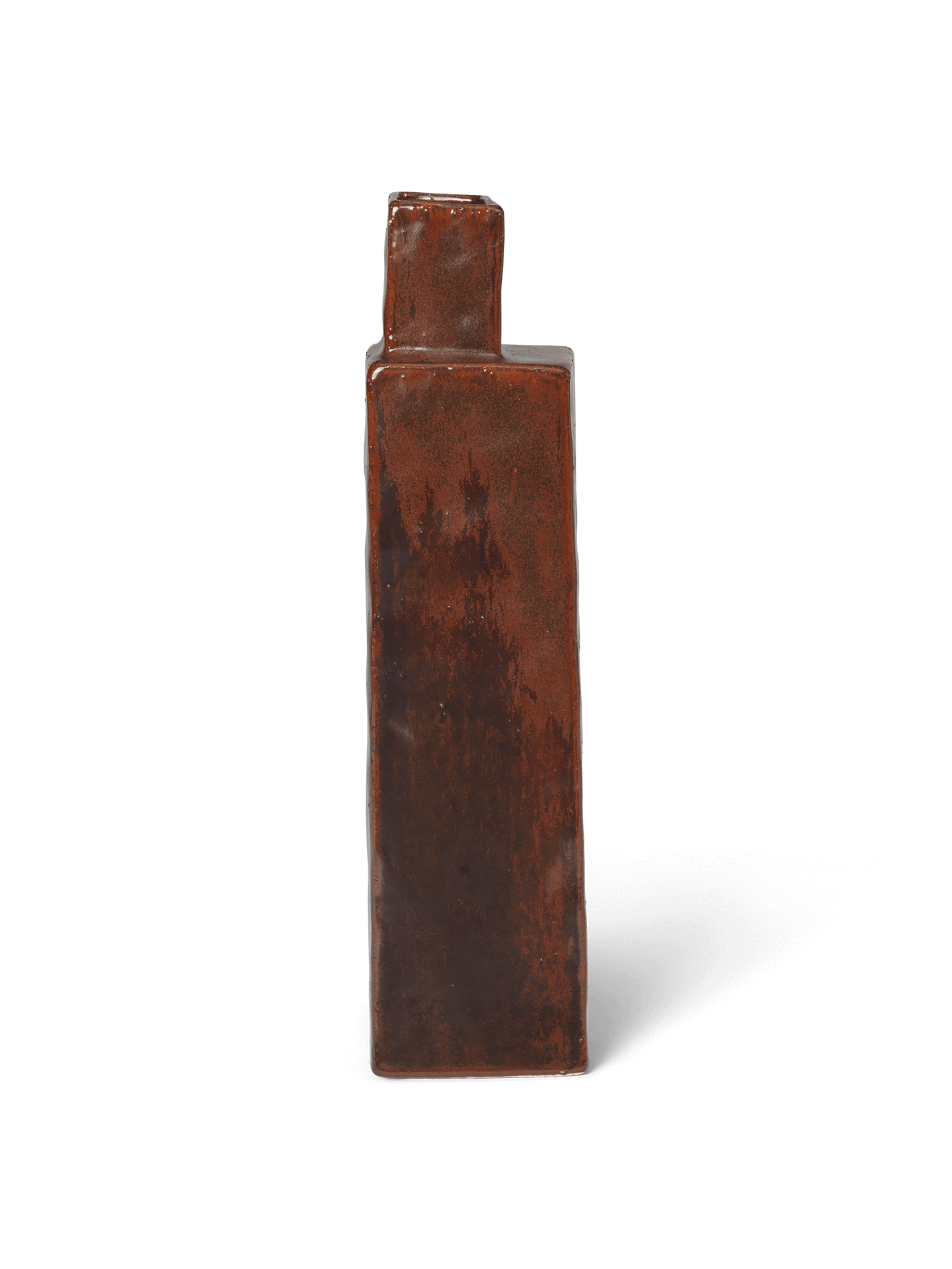 Koa Vase - Large - Red Brown