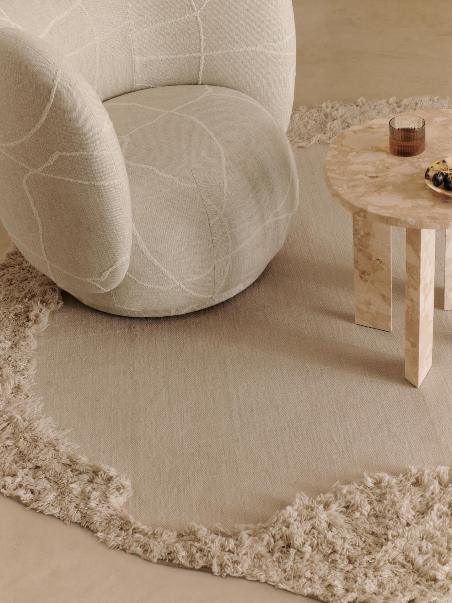 Norte Outdoor Rug - Natural – Ferm Living