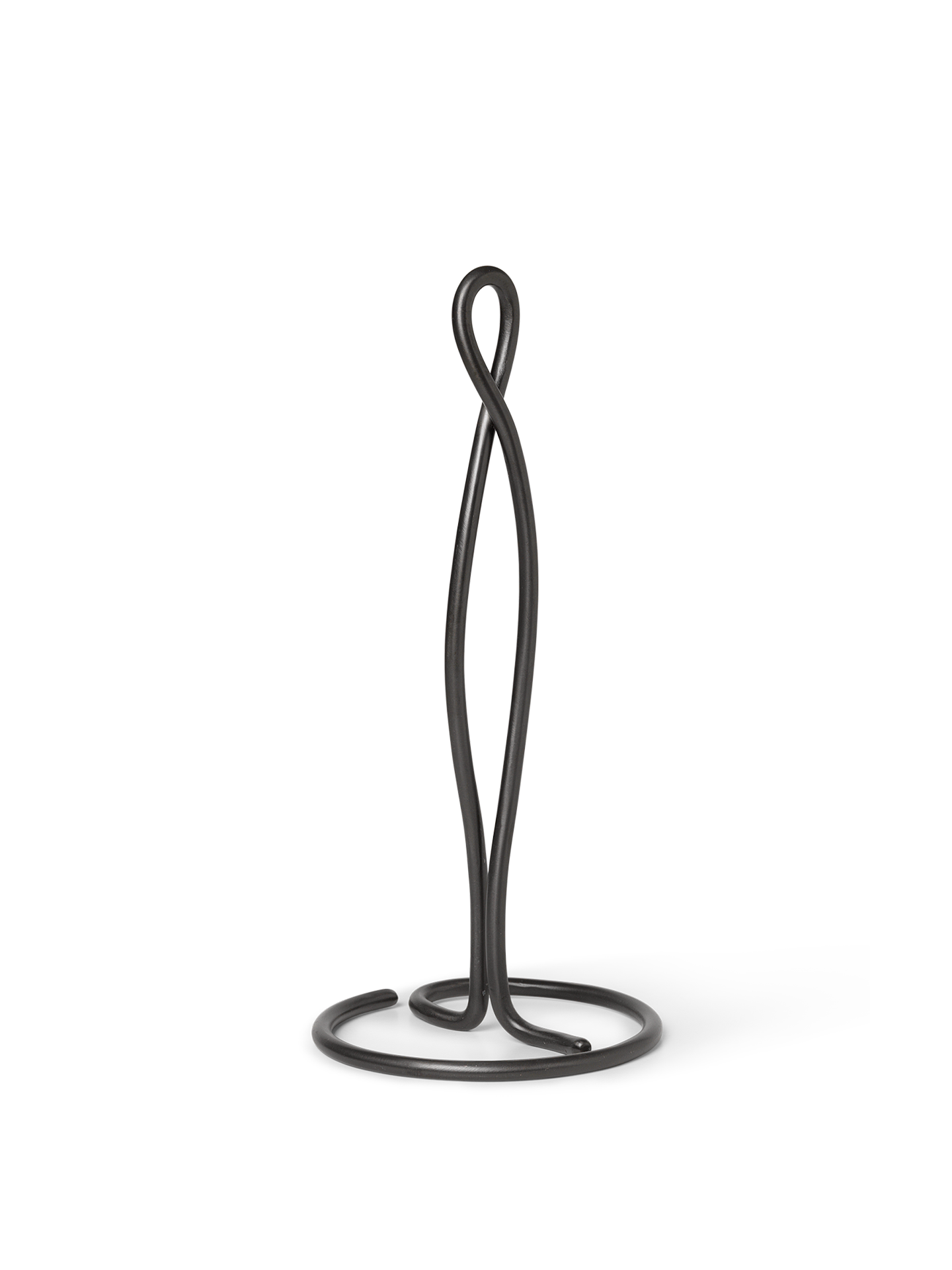 Curvature Paper Towel Holder - Black Brass