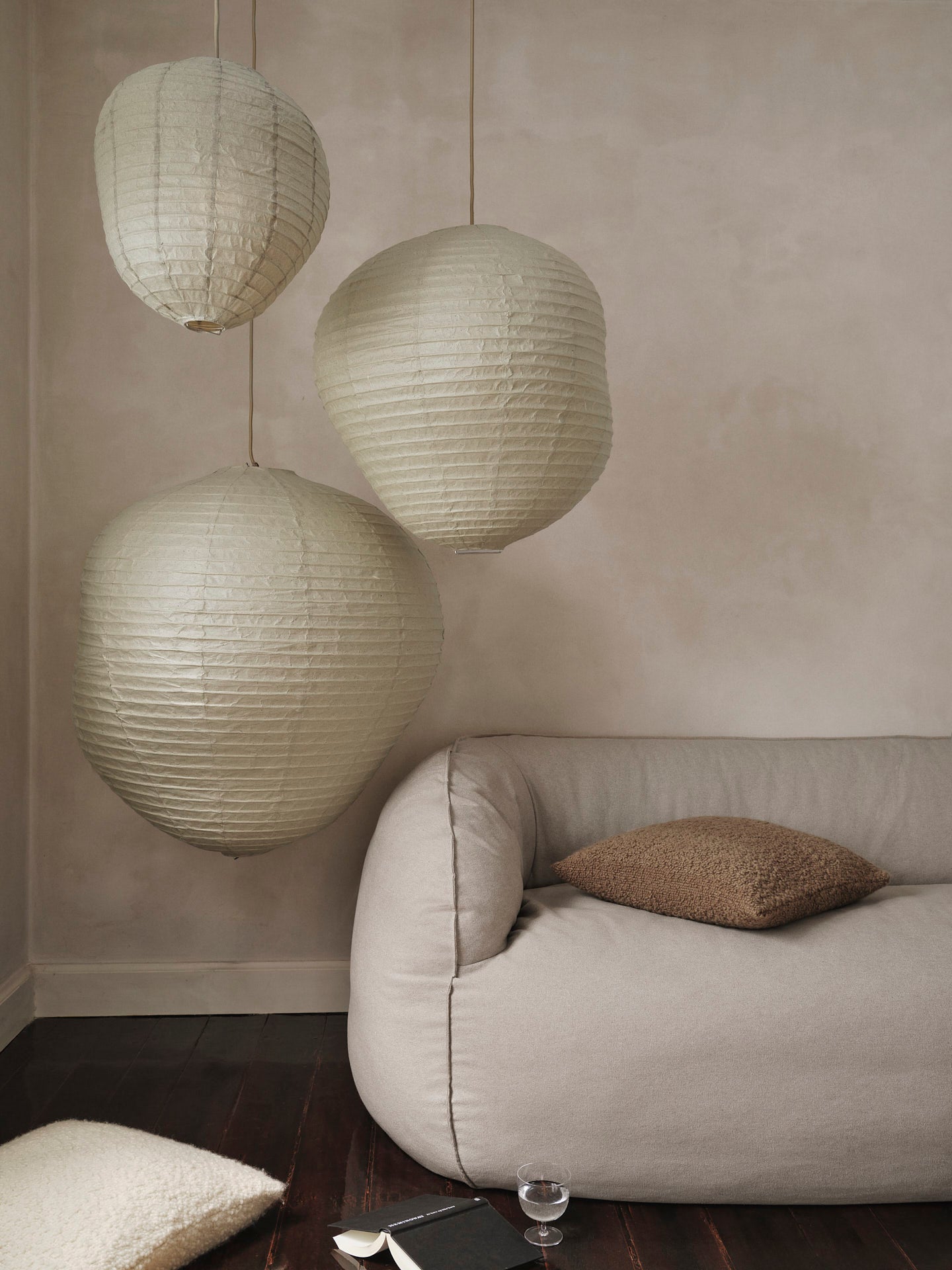 Kurbis Lampenkap 60 cm - Lichtgroen | Ferm Living