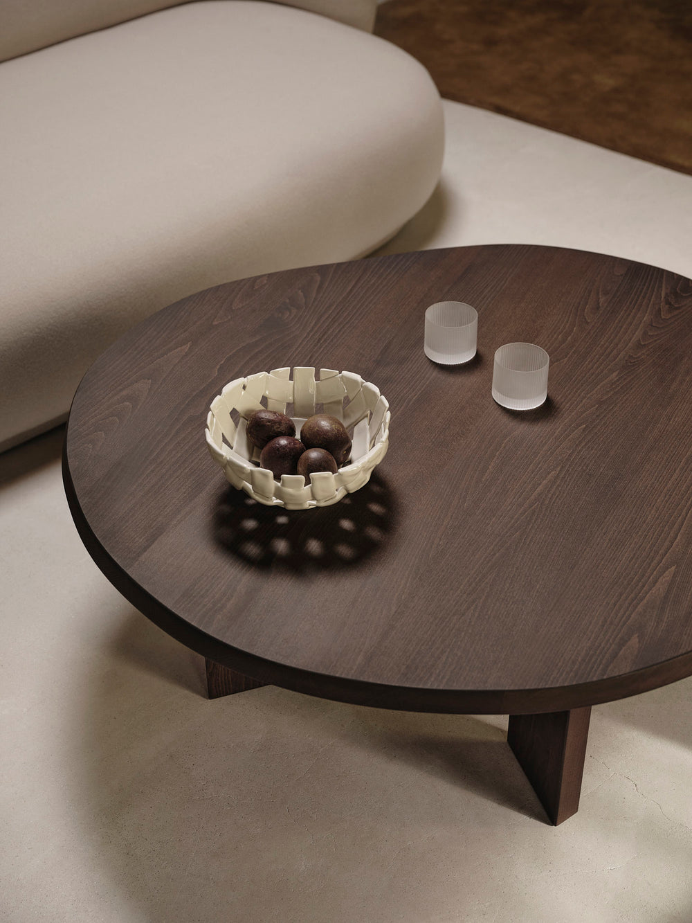 Tarn Couchtisch - Buche dunkel gebeizt