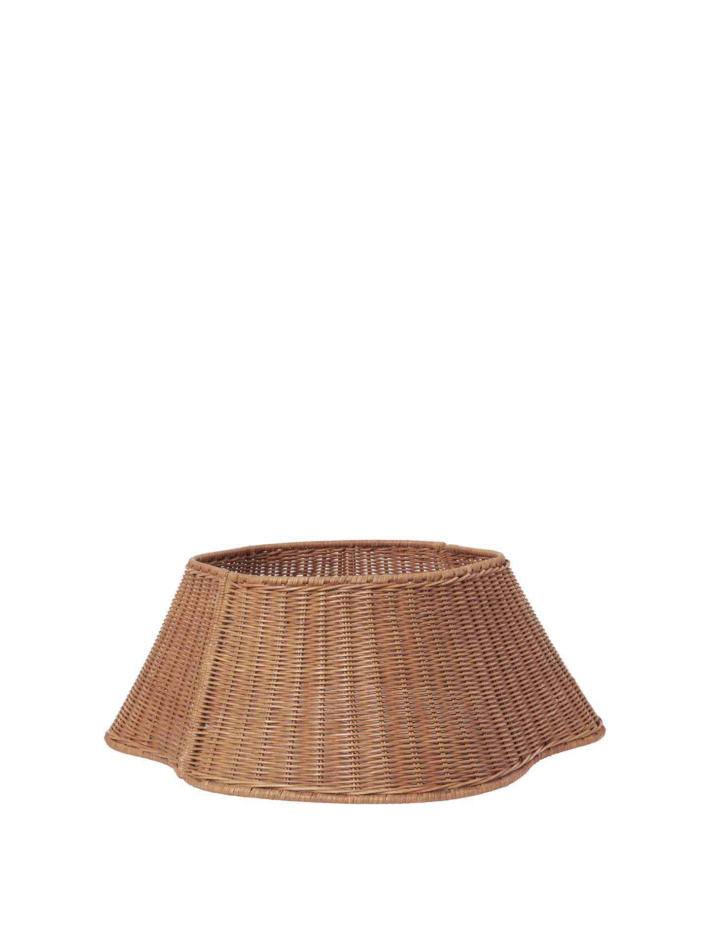 Drape Braided Tree Skirt - Natural