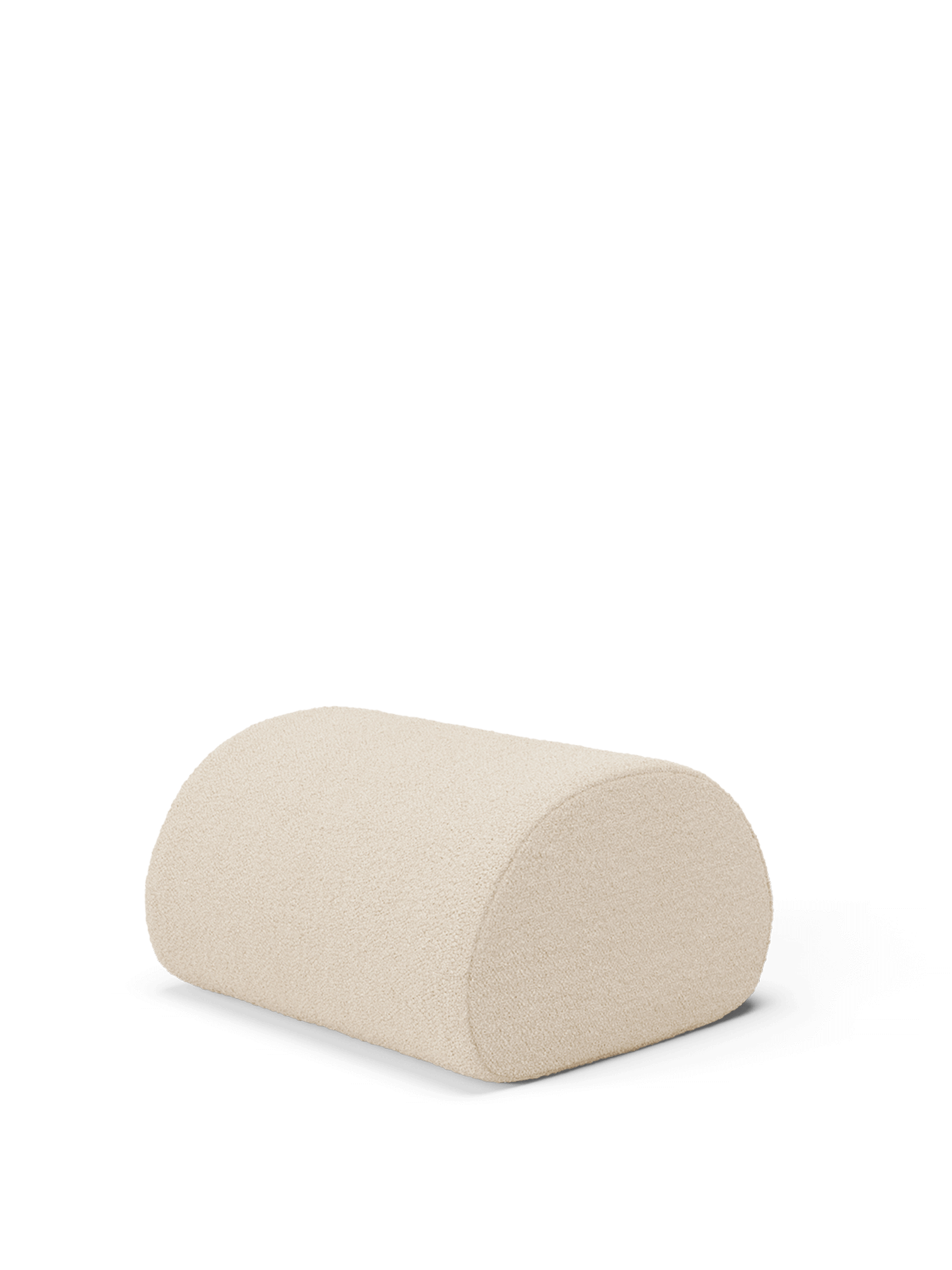 Rouli Pouf - Pure Bouclé - Off-white