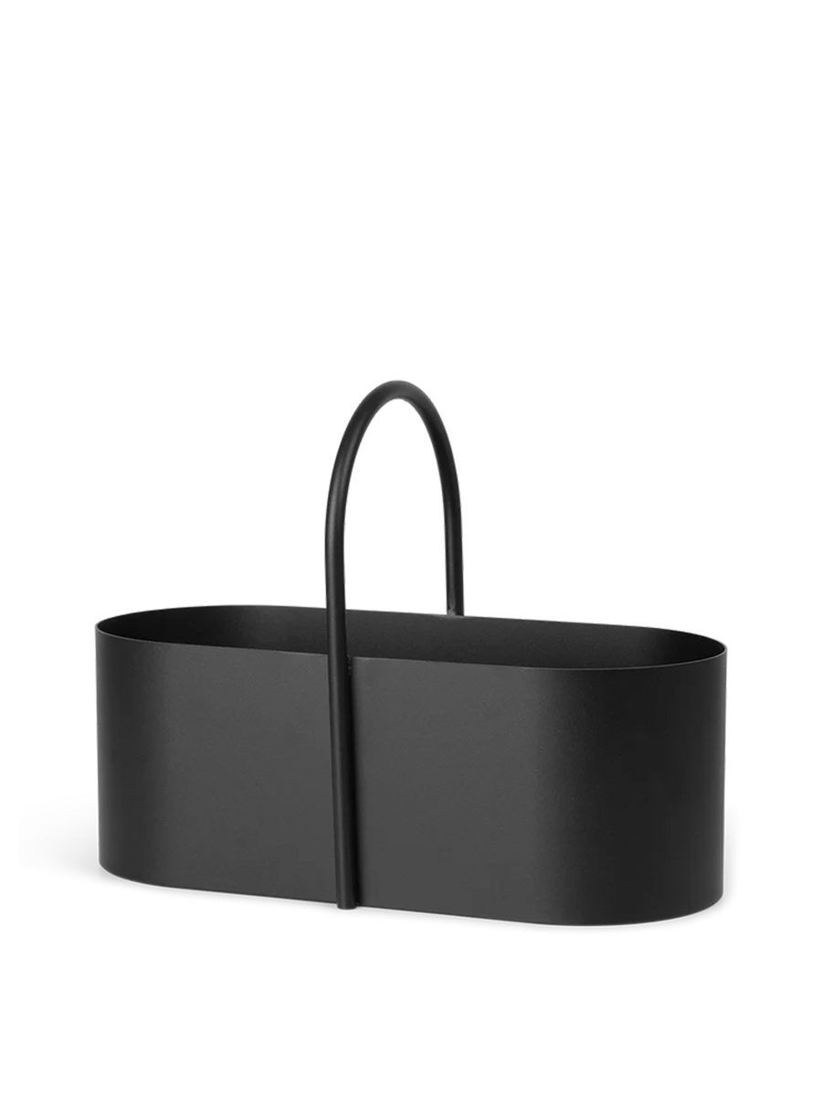 Grib toolbox in black | Stylish storage | Ferm Living