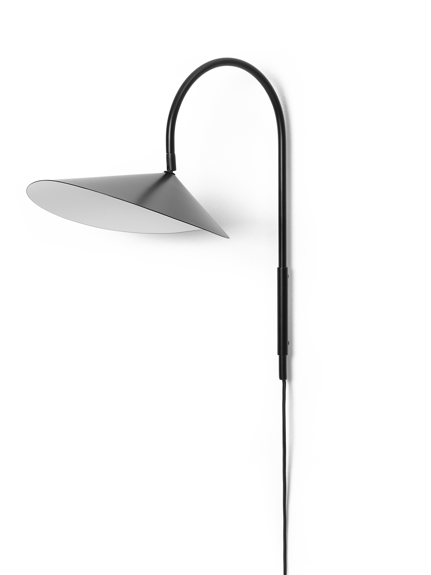 Arum Swivel Wall Lamp - Black